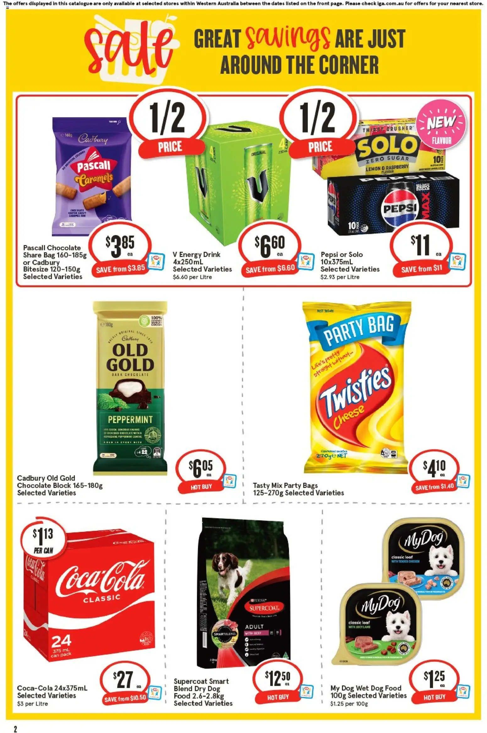 IGA catalogue - valid from 19/08/2026 | Page: 3 | Products: Food, Lamb, Pepsi, Raspberry