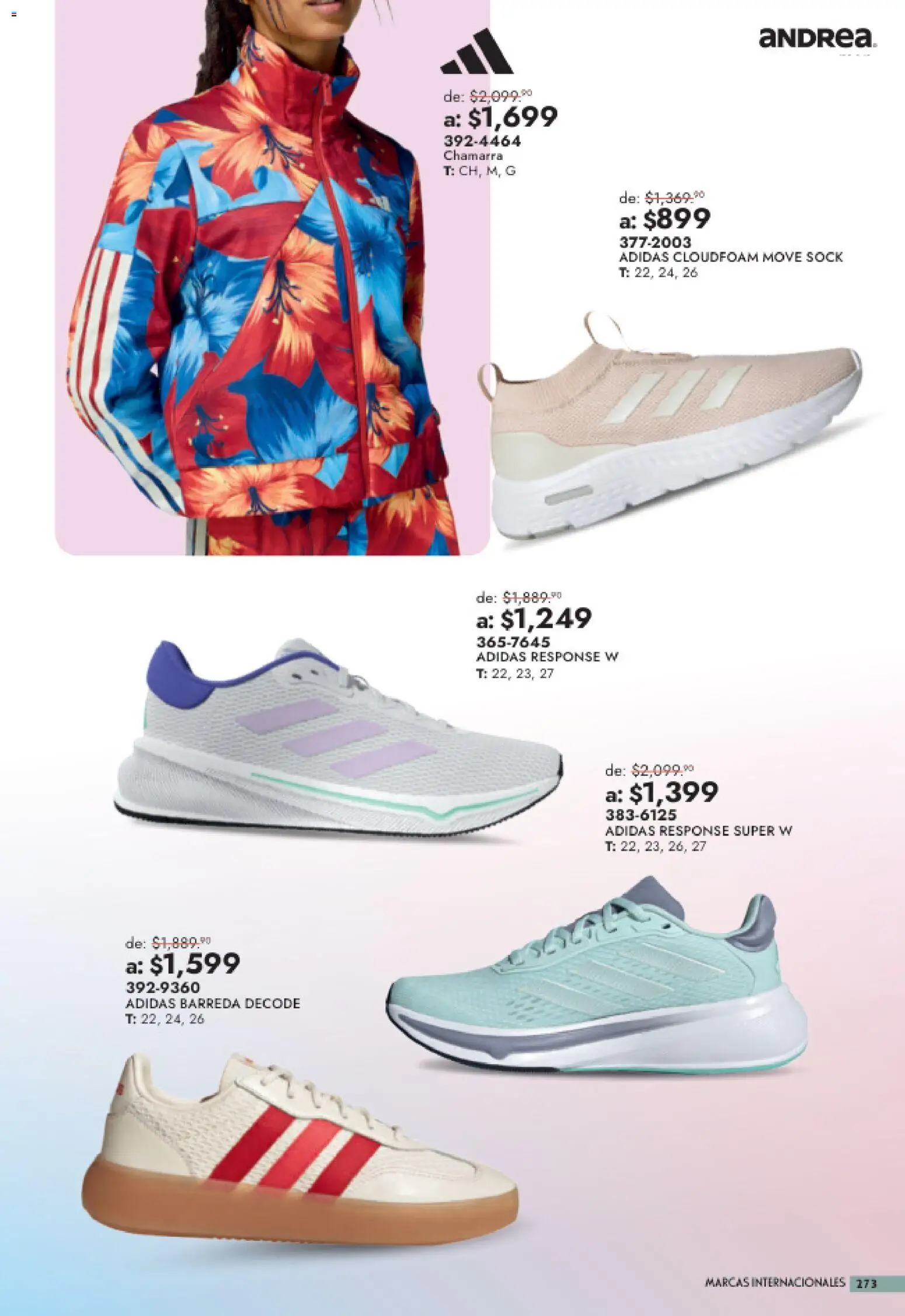 Nuevas ofertas de Andrea válidas en toda la República Mexicana desde el 26/07/2026. ¡Encuentra las mejores ofertas en Andrea catálogo Outlet! | Página: 273