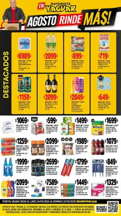Vista previa Yaguar - Oferta Semanal Salta válido desde el 24/08/2026