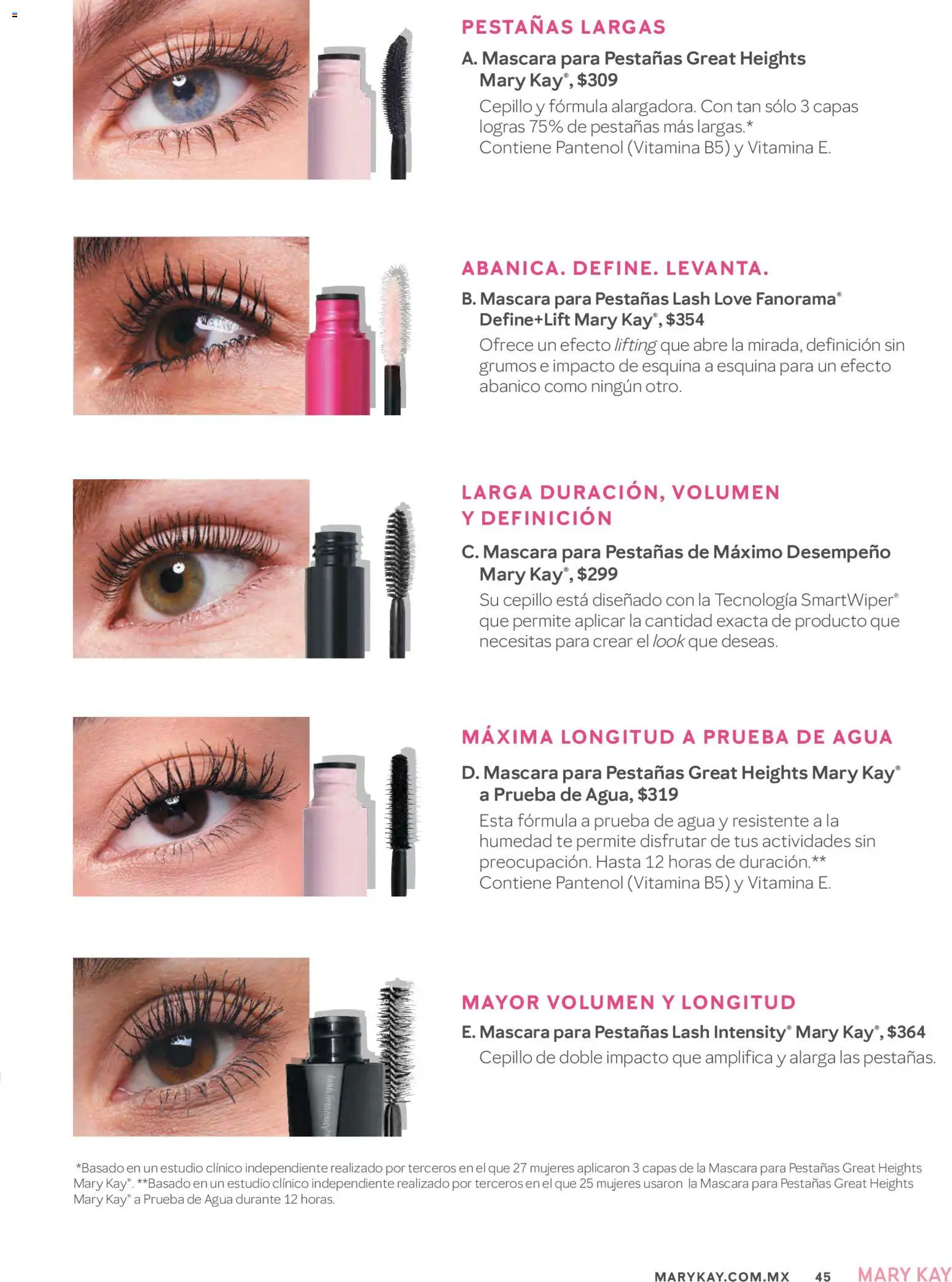 Nuevas ofertas de Mary Kay válidas en toda la República Mexicana desde el 01/09/2026. ¡Encuentra las mejores ofertas en Mary Kay catálogo! | Página: 45 | Productos: Cepillo, Máscara, Agua, Té