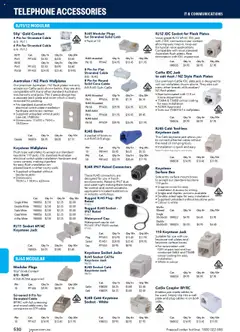 Preview of Jaycar Engineering & Scientific Catalogue 2025/2026  - valid from 09.07.2025 | Page: 530 | Products: Water, Accessories, Cap, Clip