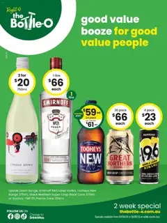 Preview of The Bottle-O catalogue HERMIT PARK - valid from 03/08/2026