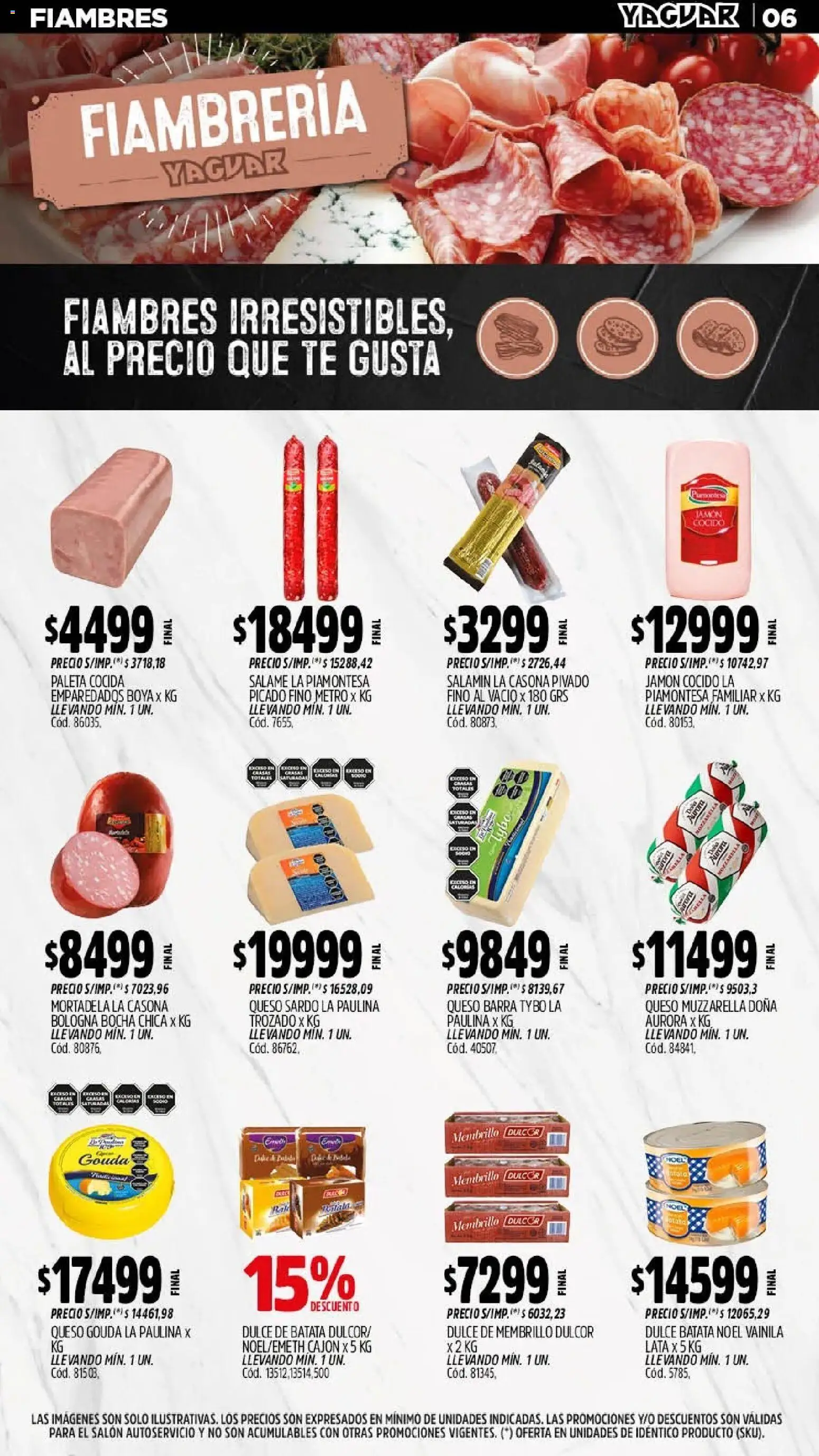 Yaguar - Oferta Semanal Jujuy │ válido desde el 04.05.2026 | Página: 6