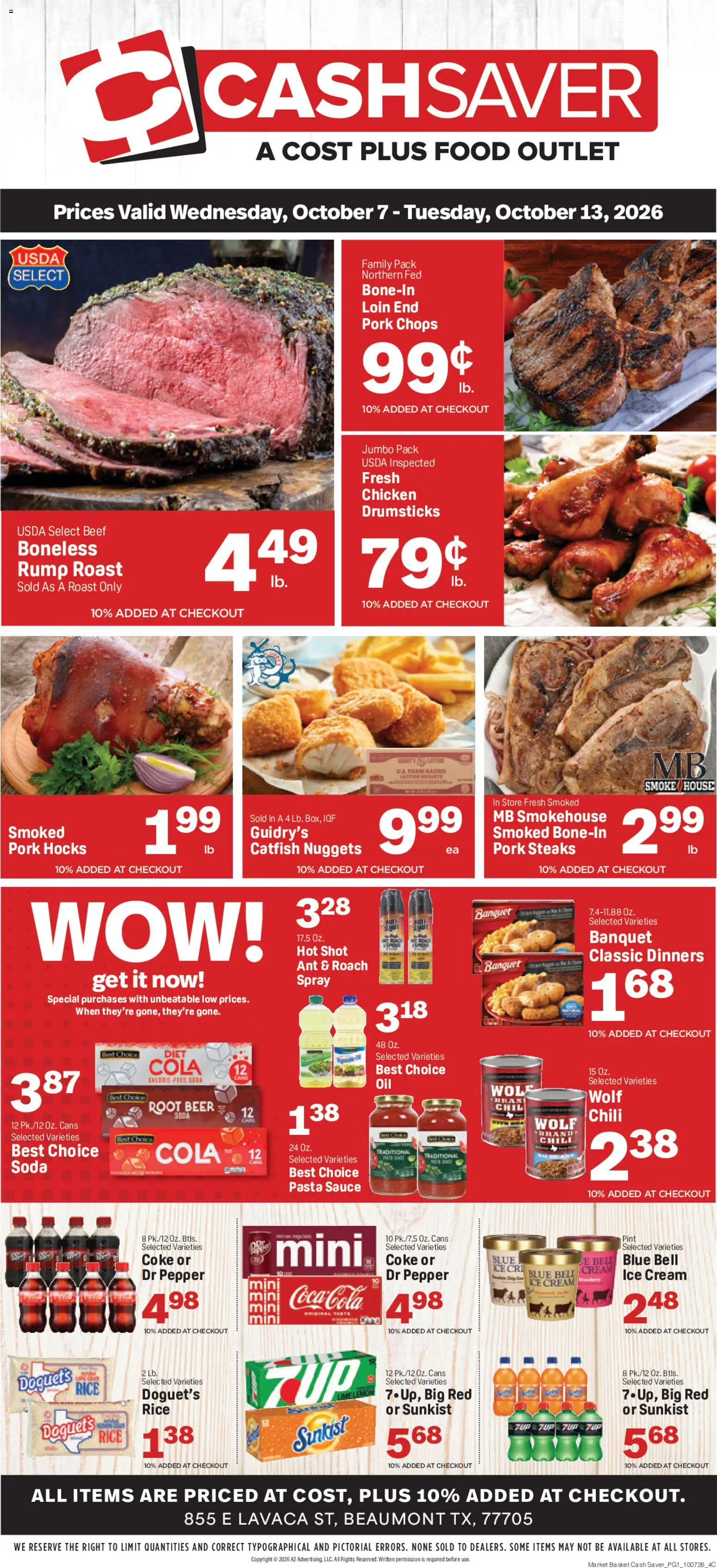 Market Basket Cash Saver - valid from 10/07/2026 | Page: 1