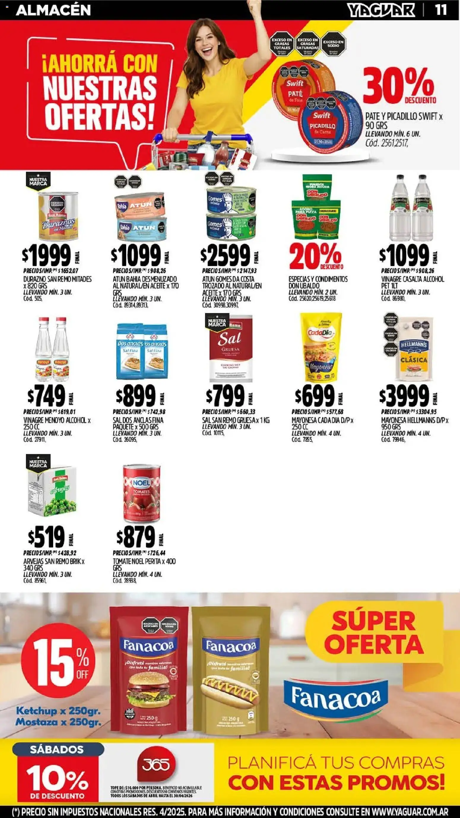 Yaguar - Oferta Semanal Neuquen │ válido desde el 04.05.2026 | Página: 11