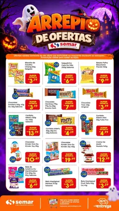 Semar Supermercado ofertas Halloween - Pré-Visualização do folheto da loja Semar Supermercado, válido de 30/10/2026