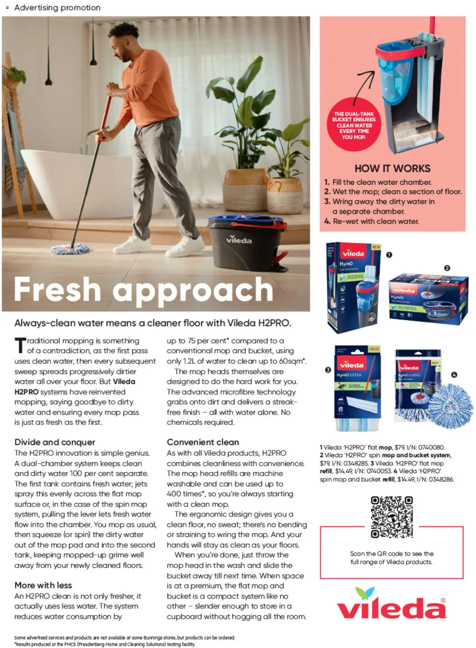 Bunnings Warehouse catalogue - valid from 01/10/2026 | Page: 86 | Products: Ergonomic, Cleaner, Water, Case