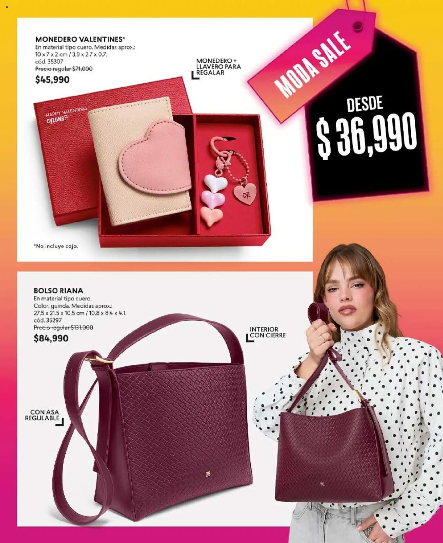 CyZone revista - valida desde el 10/08/2026 | Página: 41 | Productos: Bolso, Llavero, Monedero