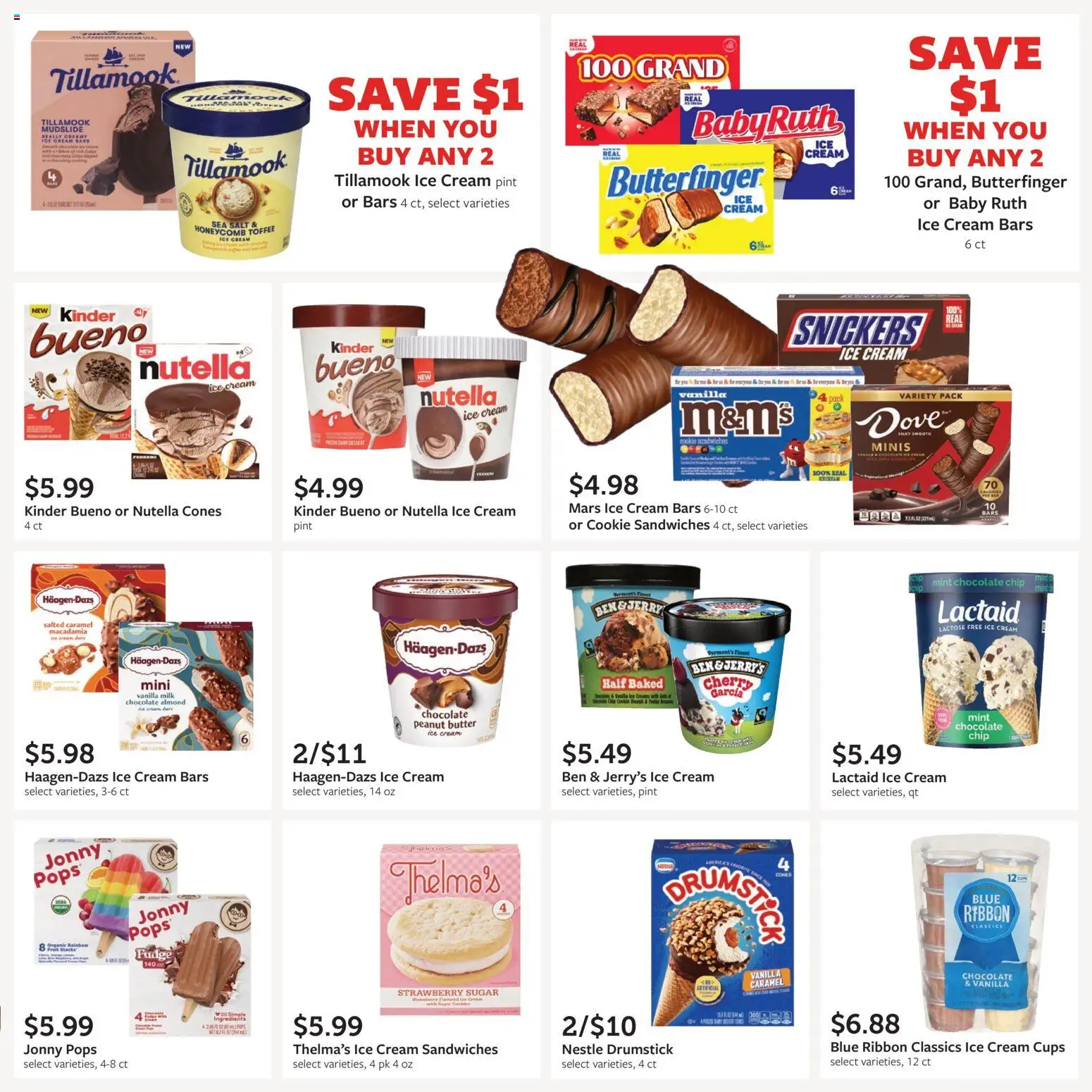 Fareway Monthly Ad - valid from 08/31/2026 | Page: 29 | Products: Butter, Chocolate, Cream, Ice