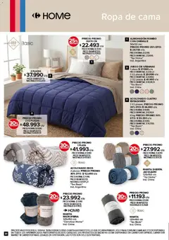 Vista previa Carrefour - Deco Hogar  válido desde el 30.04.2026 | Página: 20 | Productos: Almohadon, Acolchado, Cama, Ropa