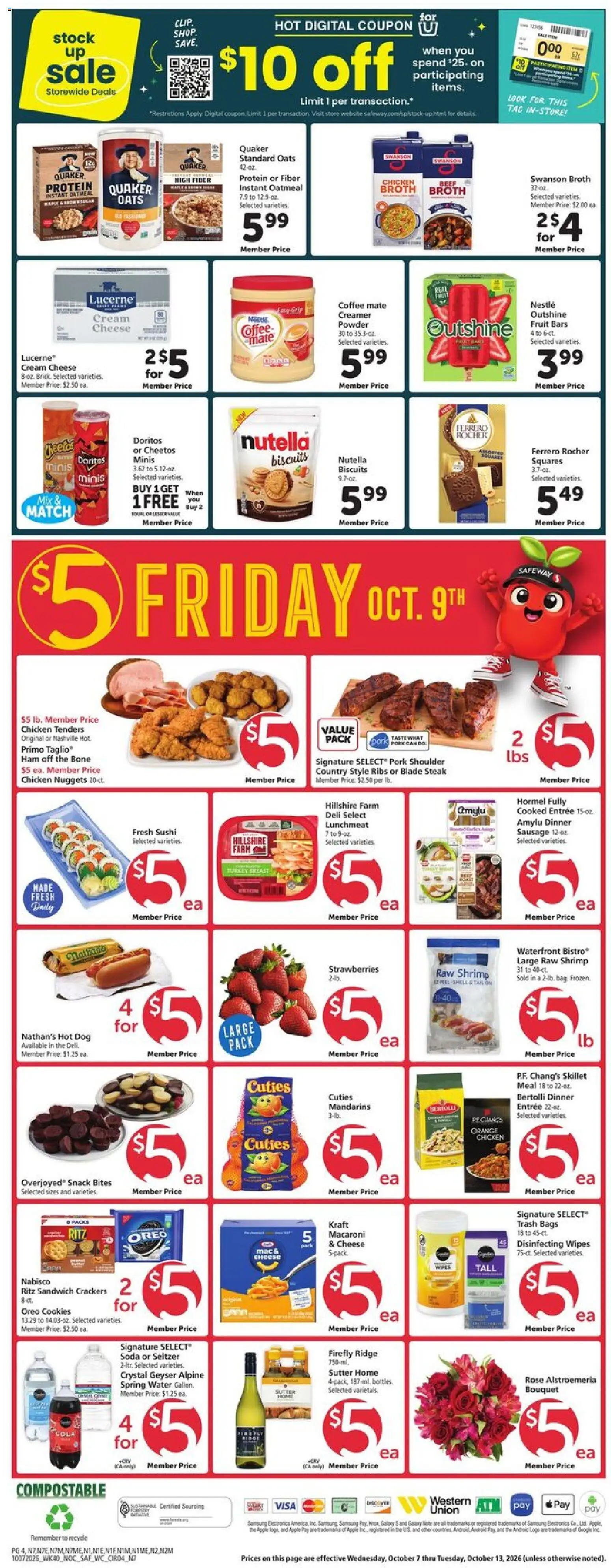 Safeway Weekly Ad - valid from 10/07/2026 | Page: 4