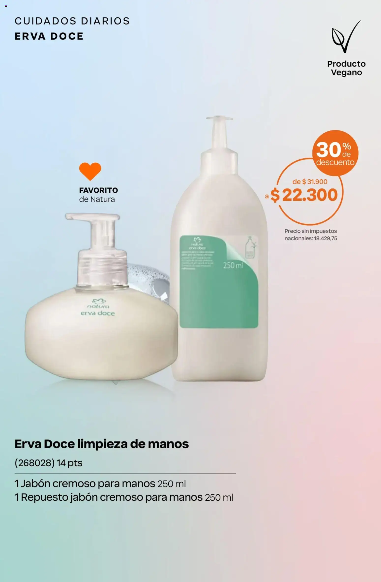 Catálogo Natura Ciclo 13 │ válido desde el 02/09/2026 | Página: 56 | Productos: Diarios, Jabón