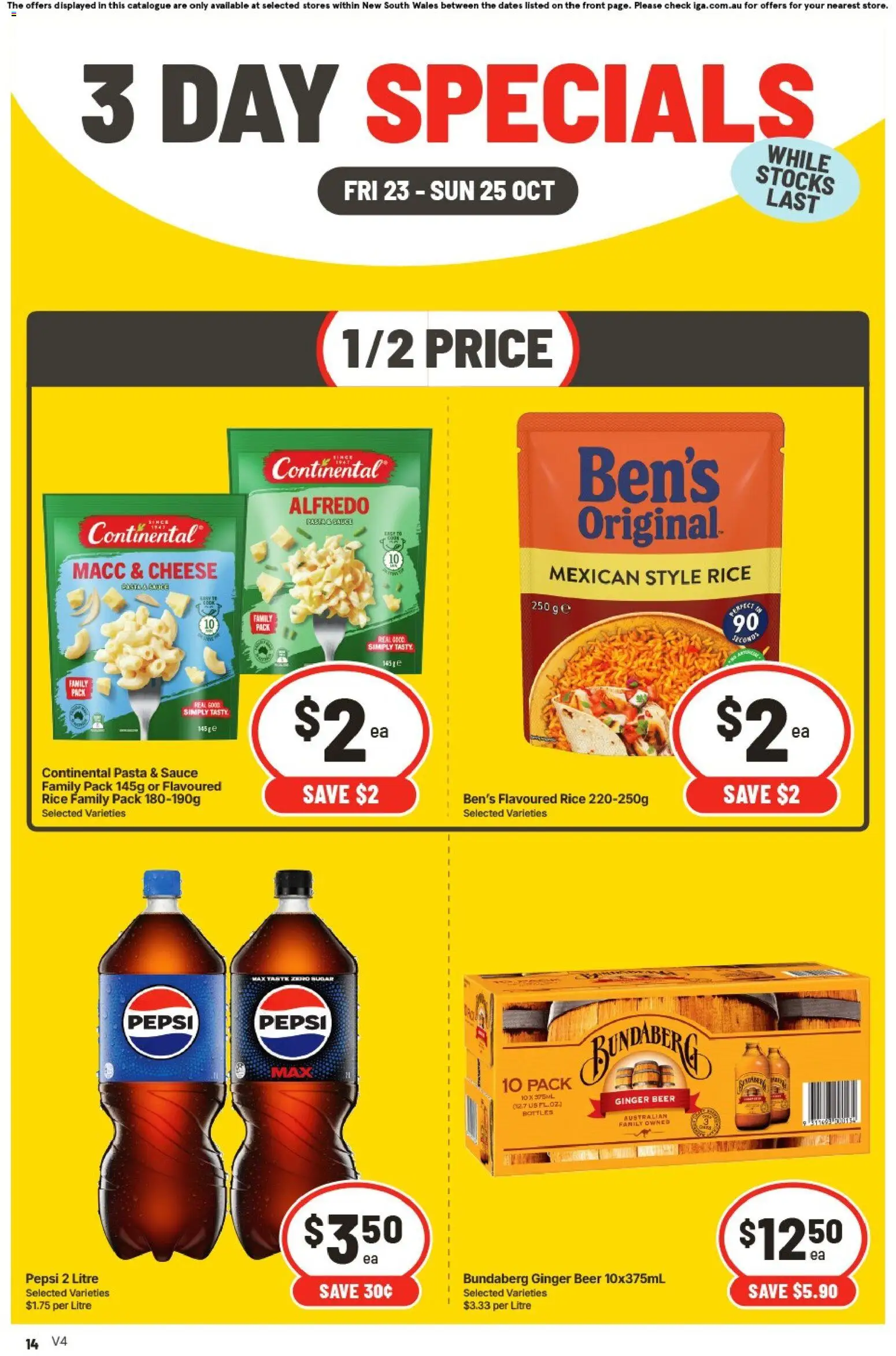 IGA catalogue - valid from 23/10/2026 | Page: 1