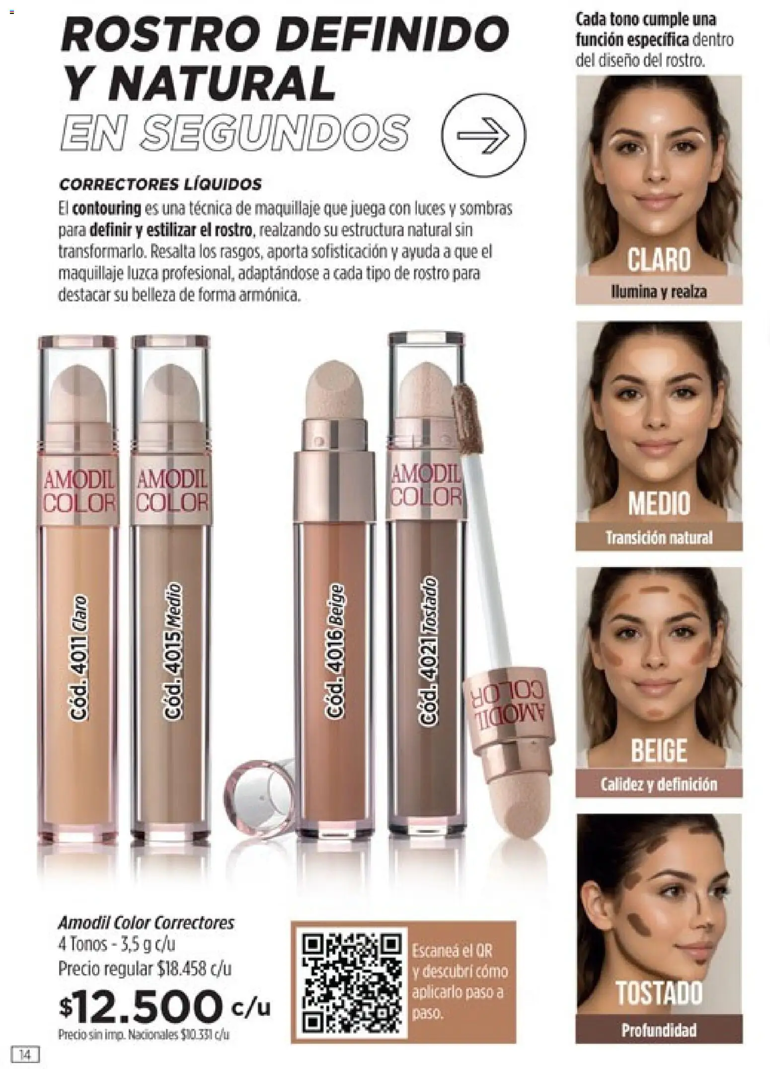 Catálogo Amodil Campaña 9 │ válido desde el 05.05.2026 | Página: 14 | Productos: Juega, Maquillaje