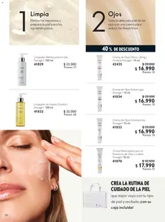 Oriflame catálogo válido desde el 11.09.2026 | Página: 36 | Productos: Caja, Aceite, Crema, Contorno de ojos