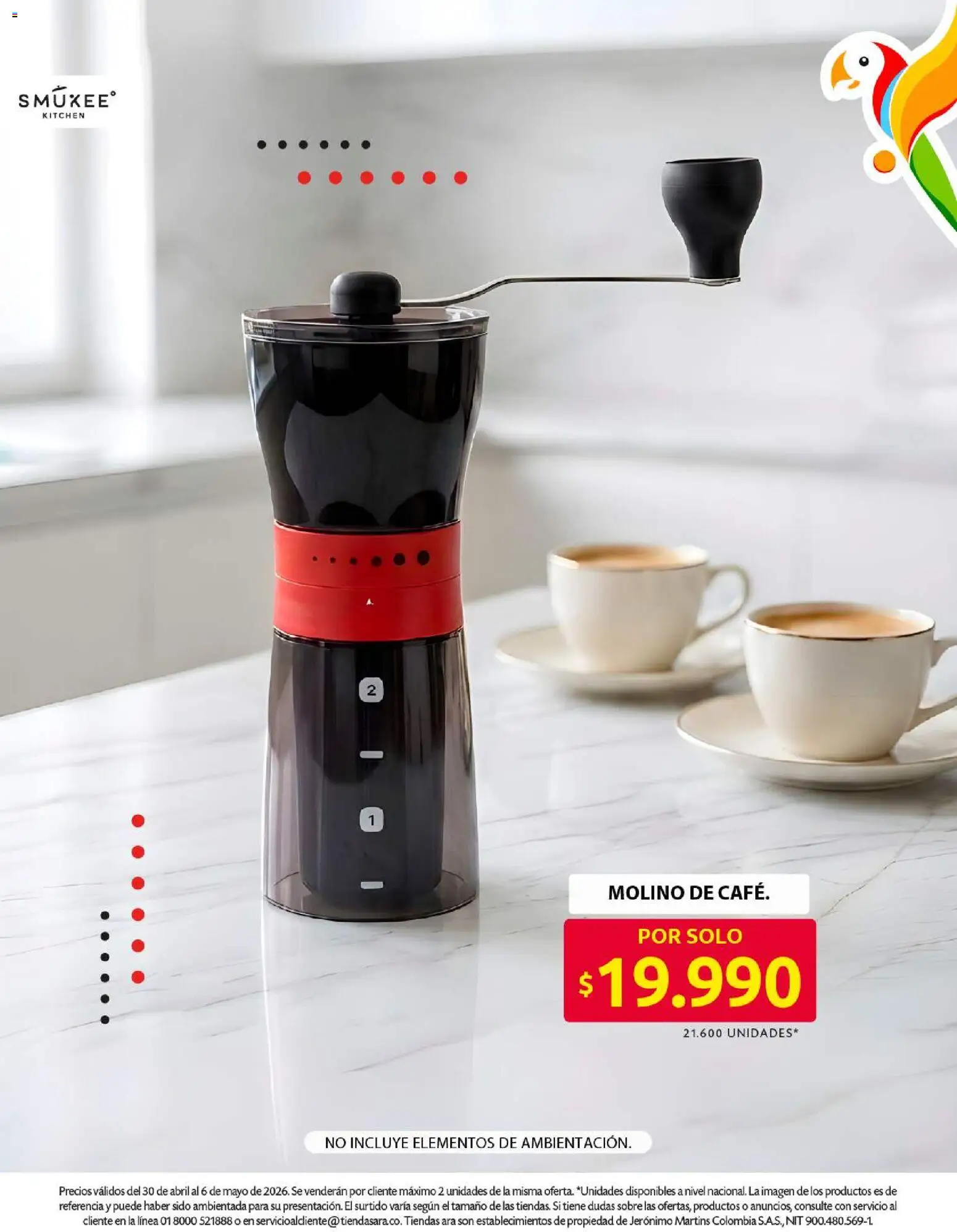 Ara revista - valida desde el 30.04.2026 | Página: 14 | Productos: Sobre