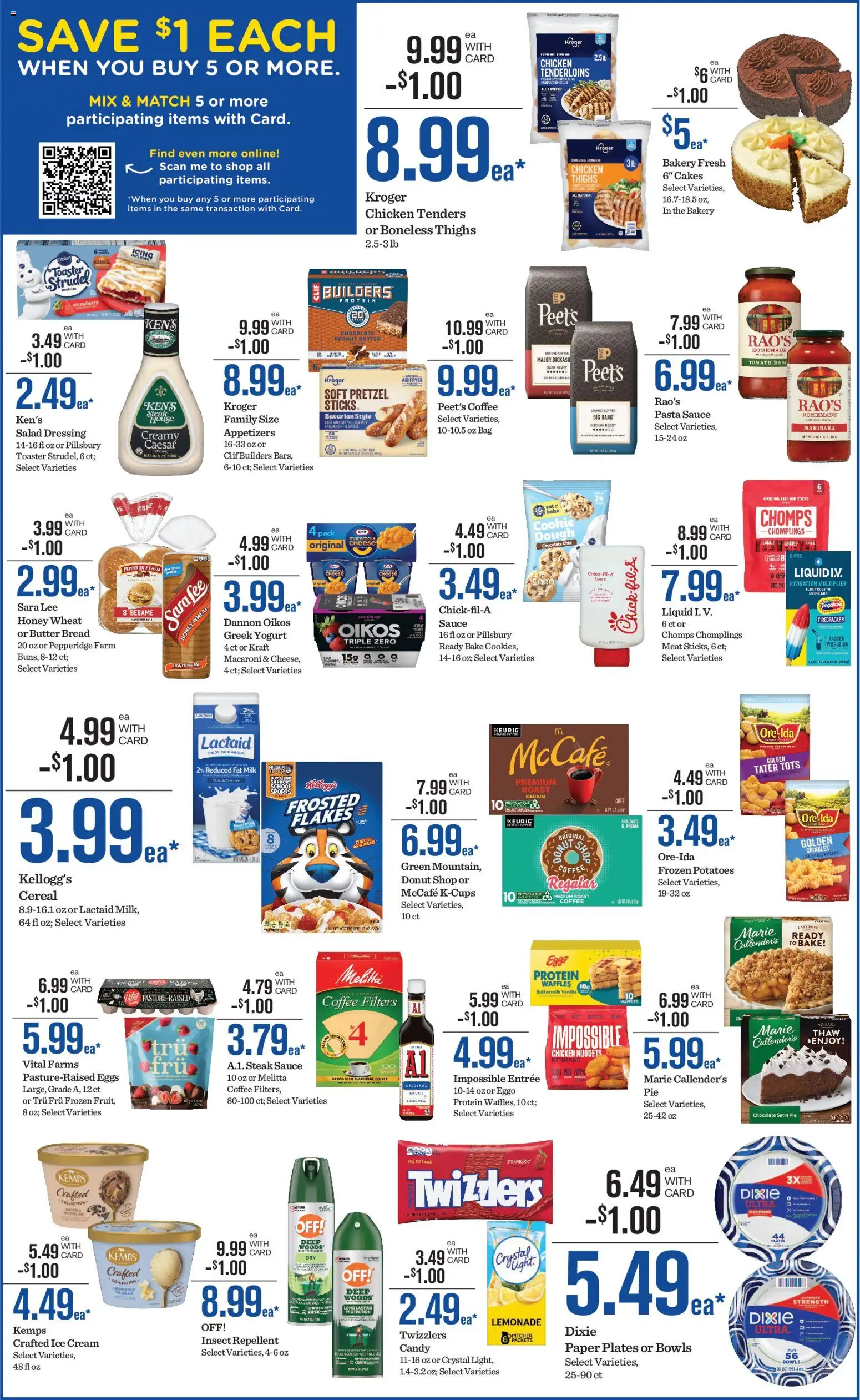 Mariano's Weekly Ad - valid from 07/01/2026 | Page: 7 | Products: Bakery, Bread, Coffee, Sauce