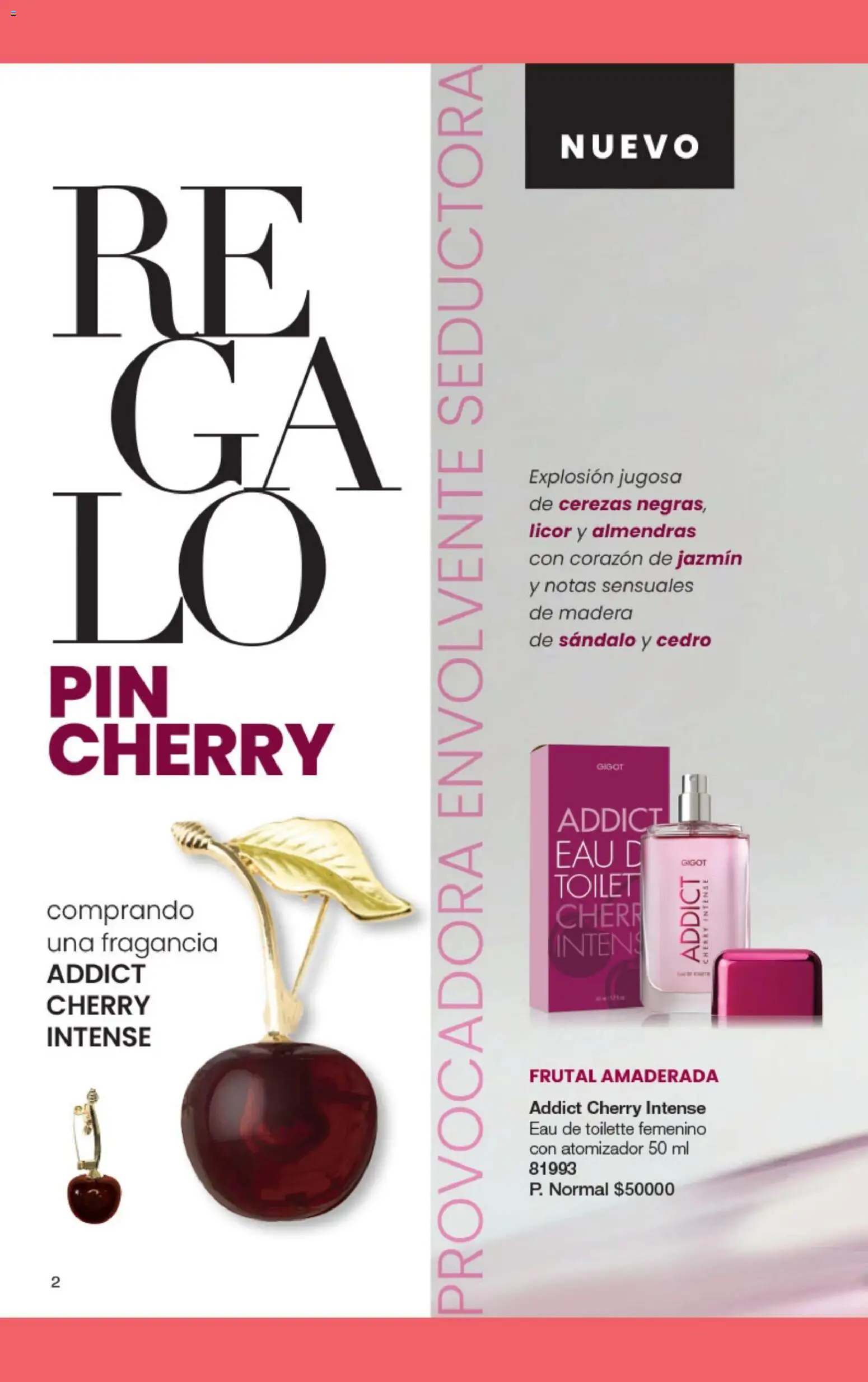 Gigot catálogo 02 │ válido desde el 01/02/2026 | Página: 8 | Productos: Almendras, Fragancia, Eau de toilette, Cerezas