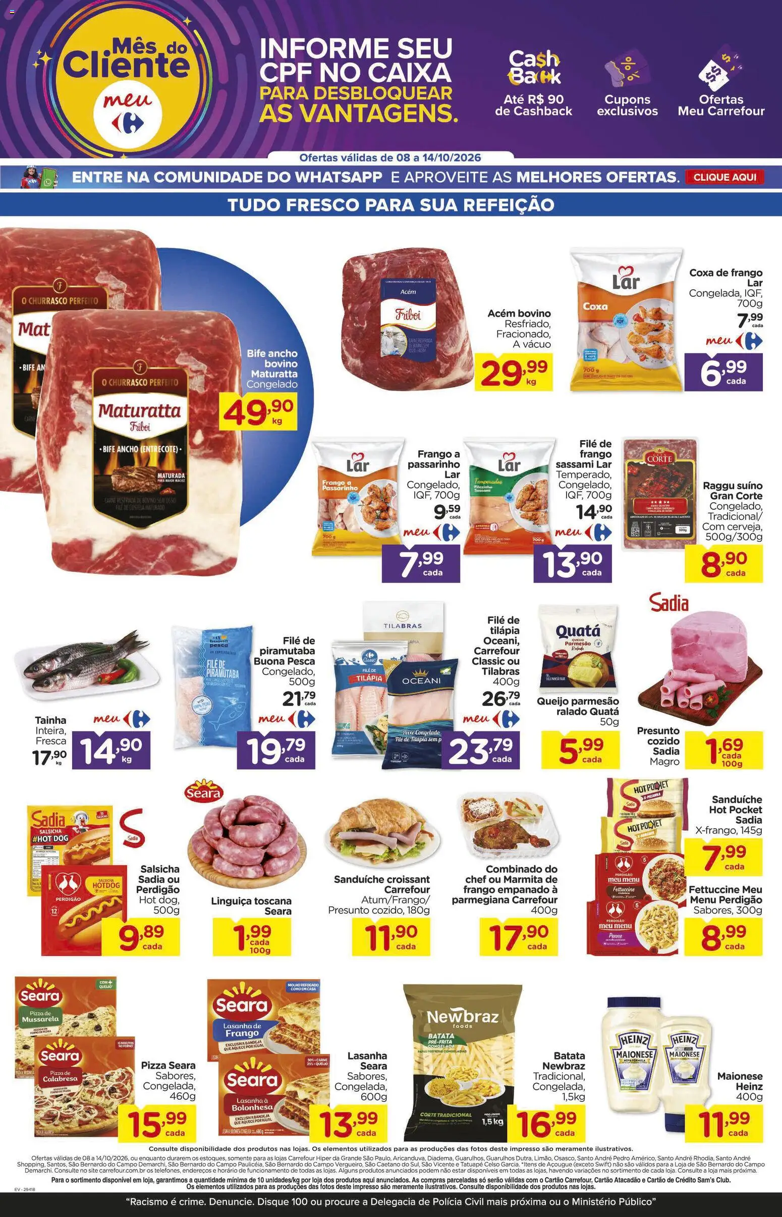 Carrefour Folheto - válido de 08/10/2026 | Página: 4