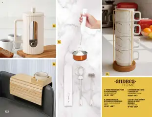 Vista previa de Andrea catálogo Home, nuevo folleto de la tienda, válido en México a partir del 25.01.2026 | Página: 122