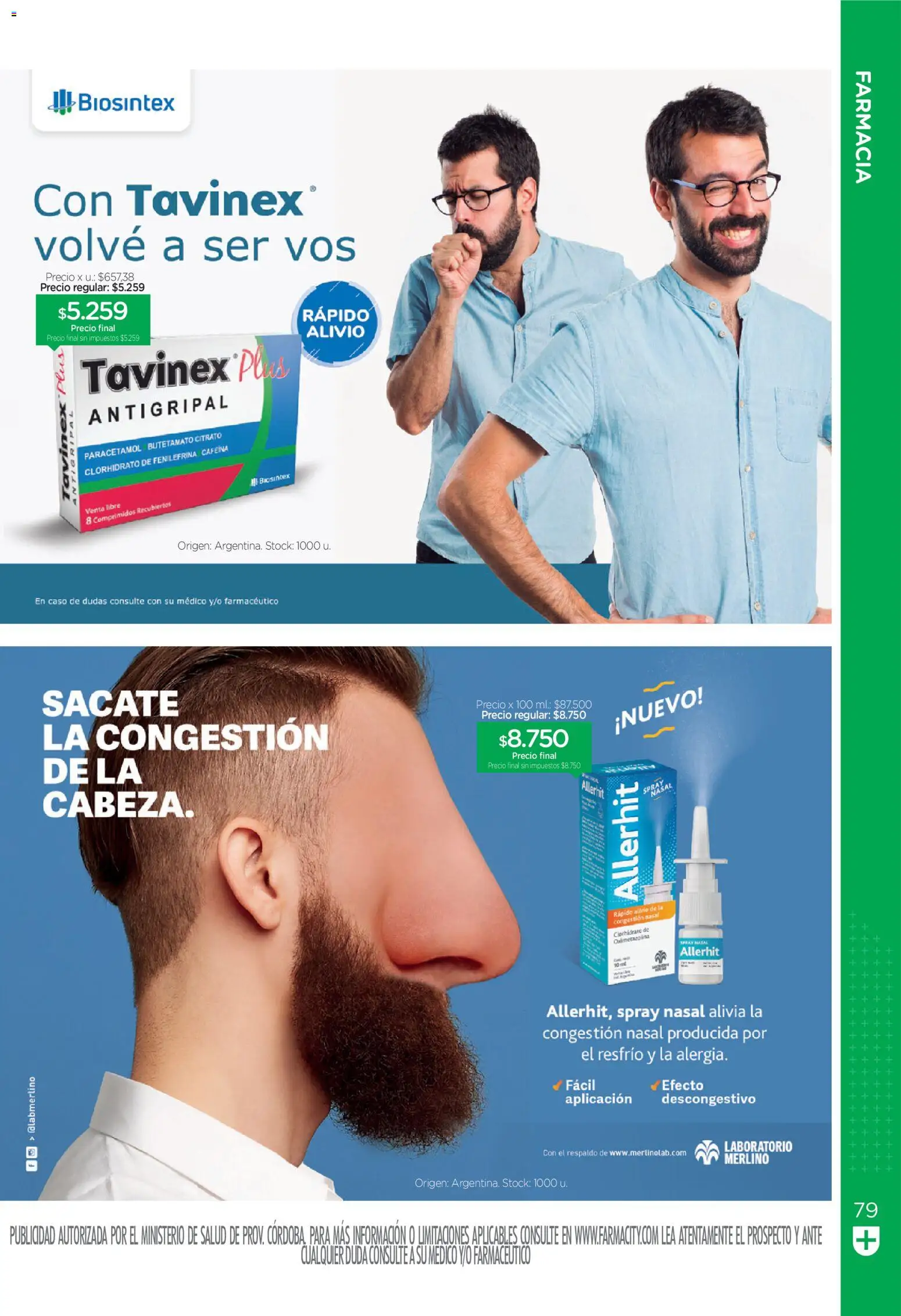 Farmacity catálogo │ válido desde el 30.04.2026 | Página: 79 | Productos: Antigripal