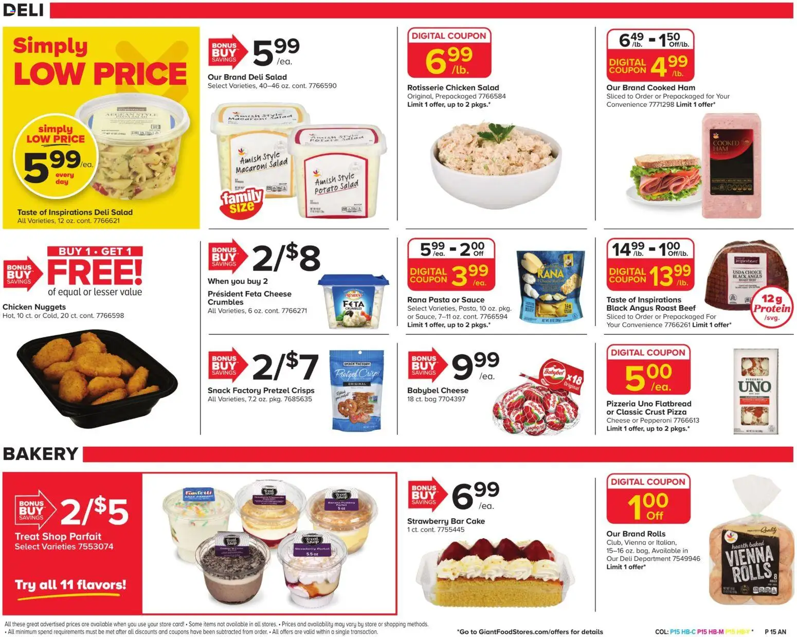 Giant Weekly Ad - valid from 29.05.2026 | Page: 16 | Products: Cheese, Salad, Sauce, Bag