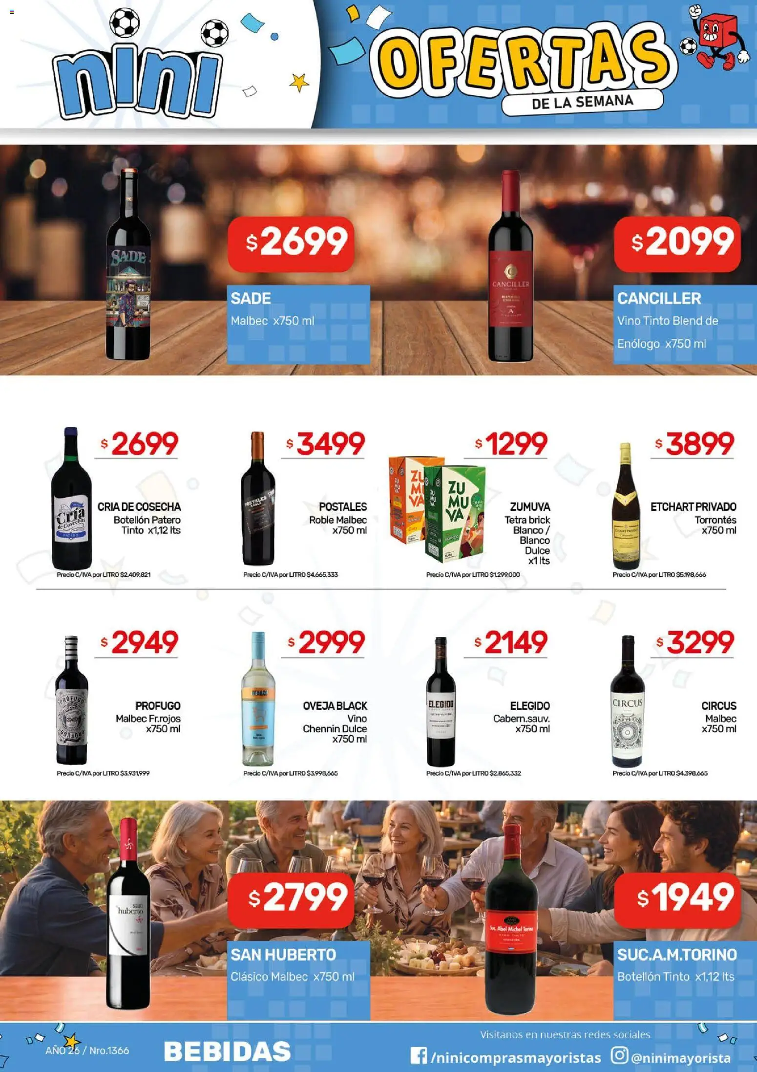 NINI Mayorista ofertas │ válido desde el 29/06/2026 | Página: 18 | Productos: Vino
