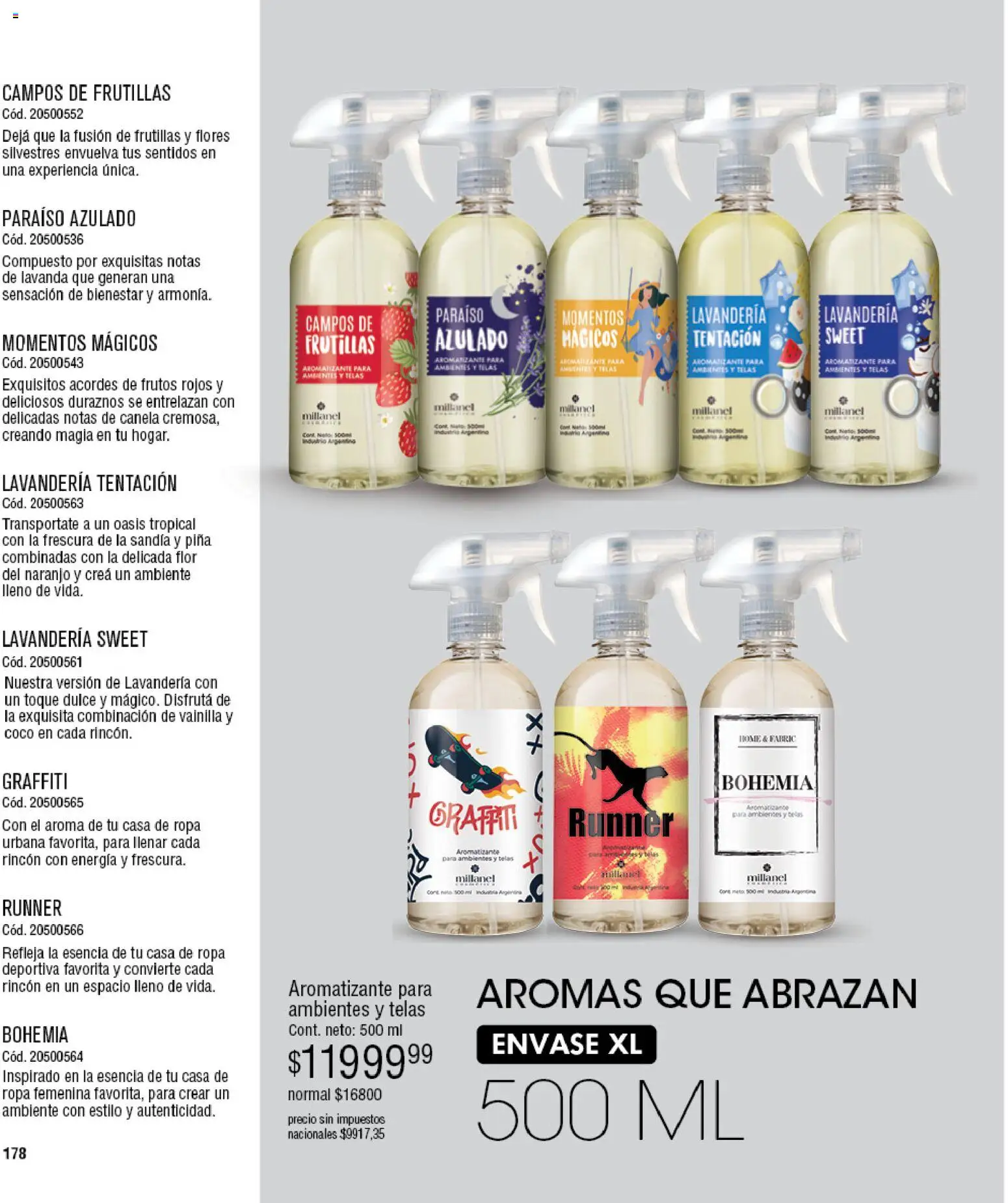 Millanel - Catálogo │ válido desde el 22/06/2026 | Página: 178