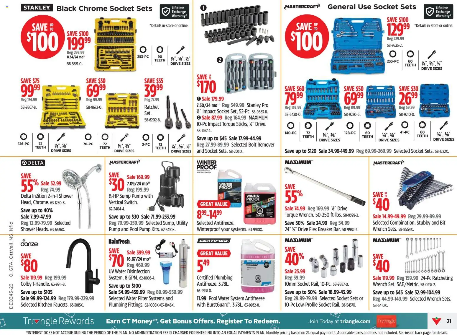 Canadian Tire flyer valid from Oct 22, 2026 | Page: 20