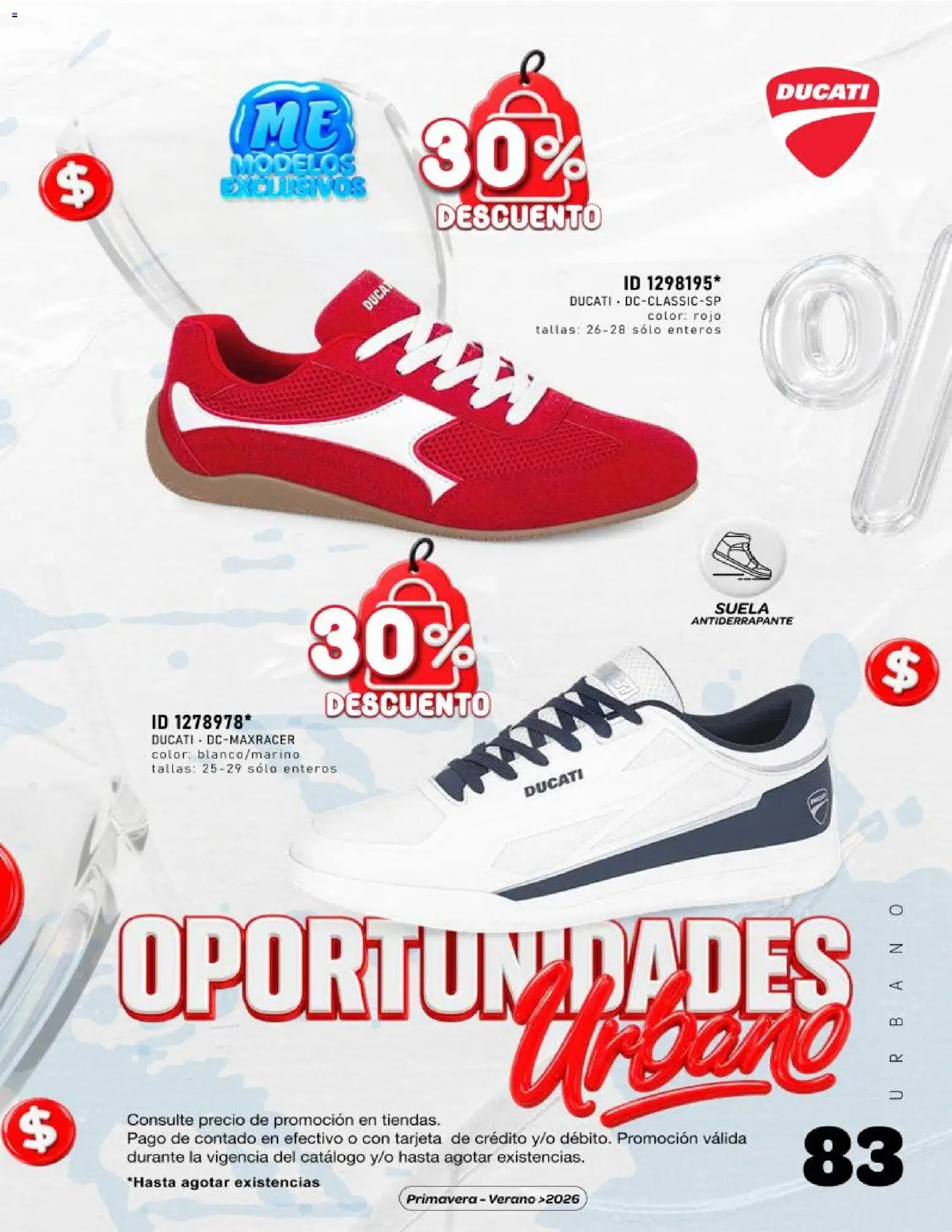 Nuevas ofertas de Price Shoes válidas en toda la República Mexicana desde el 03/07/2026. ¡Encuentra las mejores ofertas en Price Shoes catálogo Oportunidades Urbano! | Página: 83