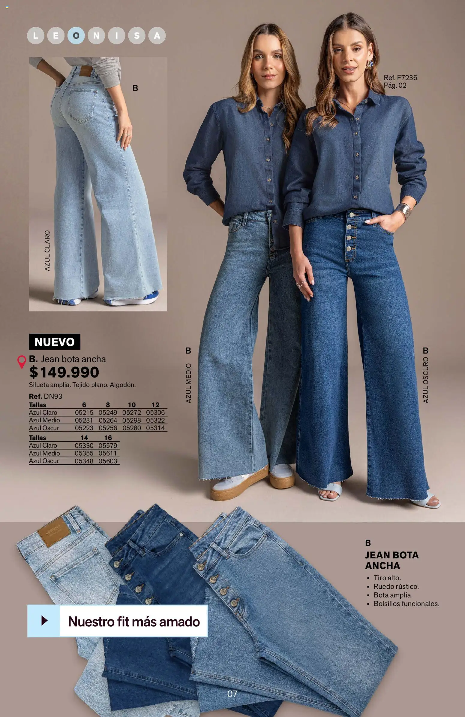 Leonisa revista - valida desde el 15/07/2026 | Página: 7 | Productos: Jean