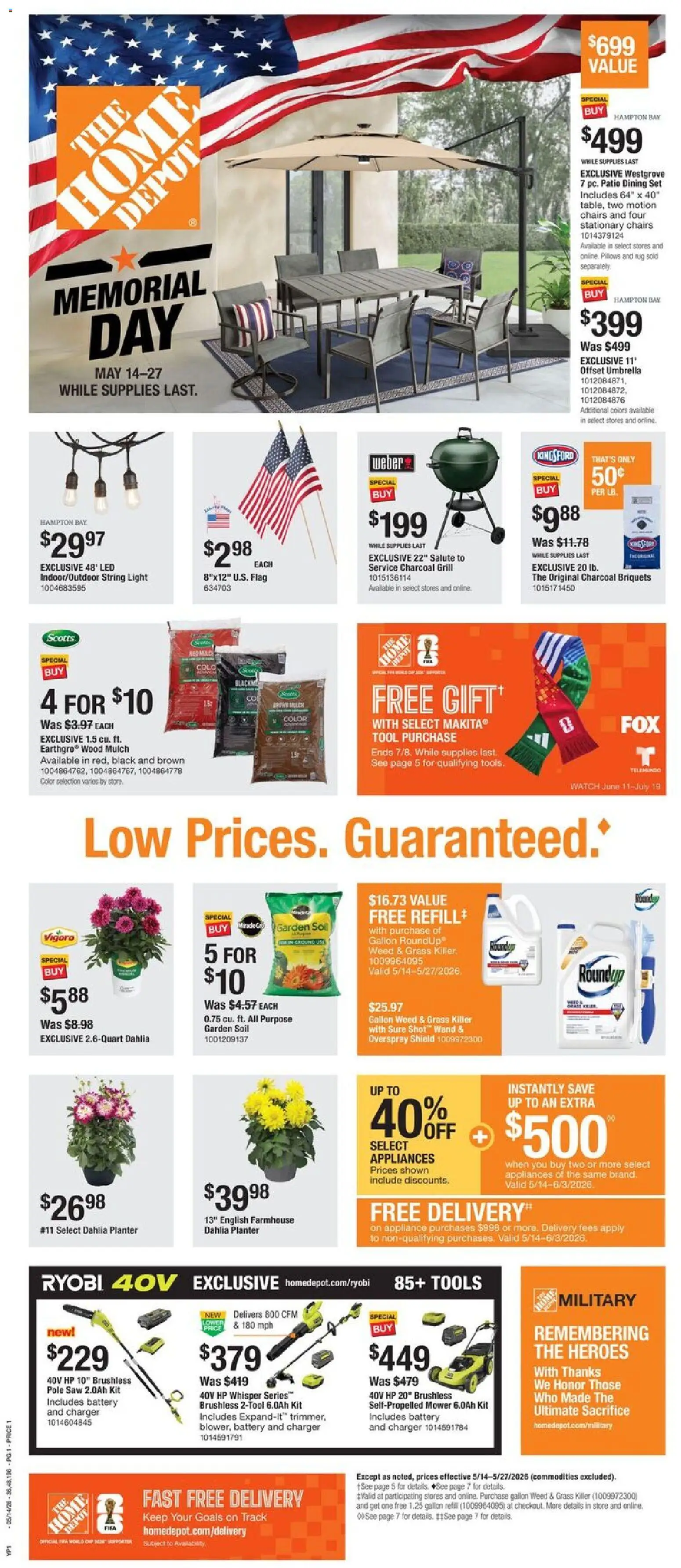 Home Depot Local Ad - valid from 14.05.2026 | Page: 1