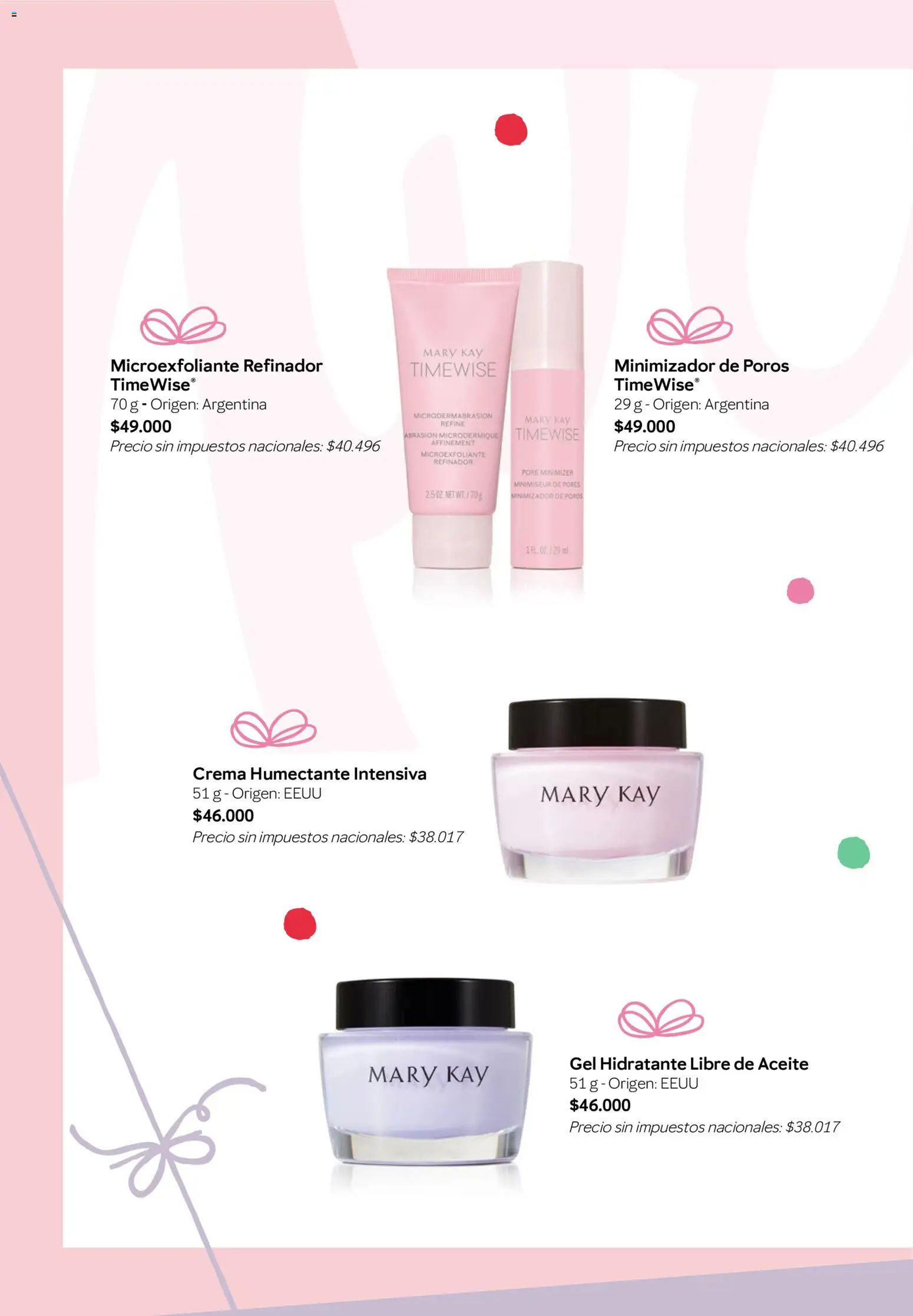 Mary Kay - ¡Día de la Madre! │ válido desde el 23/09/2026 | Página: 38 | Productos: Aceite, Crema