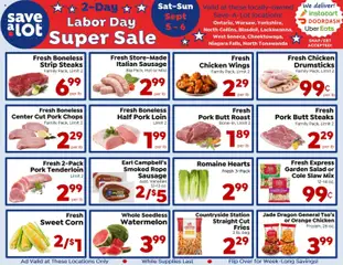 Preview of Save a Lot weekly ads valid from 09/05/2026