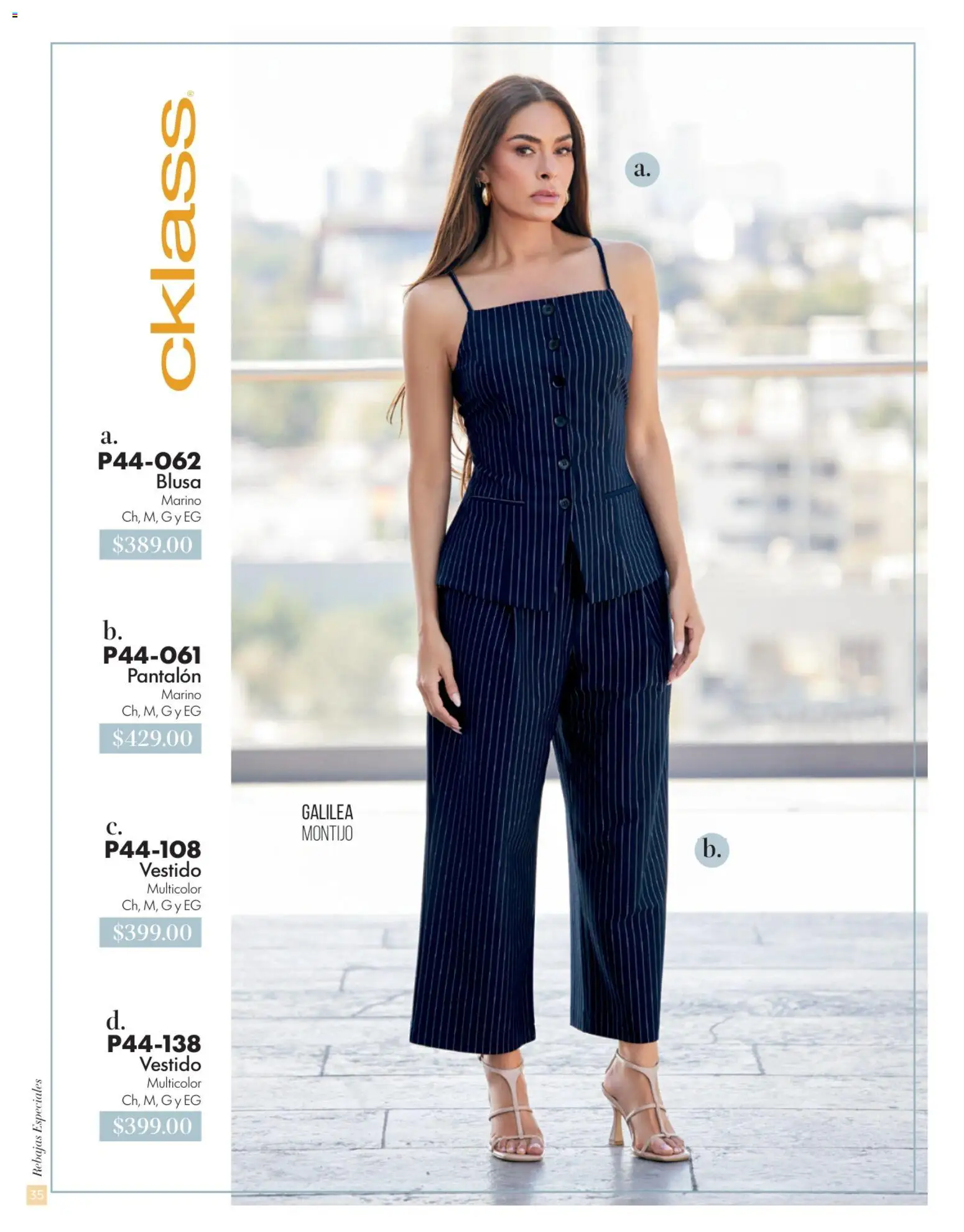 Nuevas ofertas de Cklass válidas en toda la República Mexicana desde el 15.06.2026. ¡Encuentra las mejores ofertas en Cklass catálogo Verano! | Página: 36 | Productos: Blusa, Vestido
