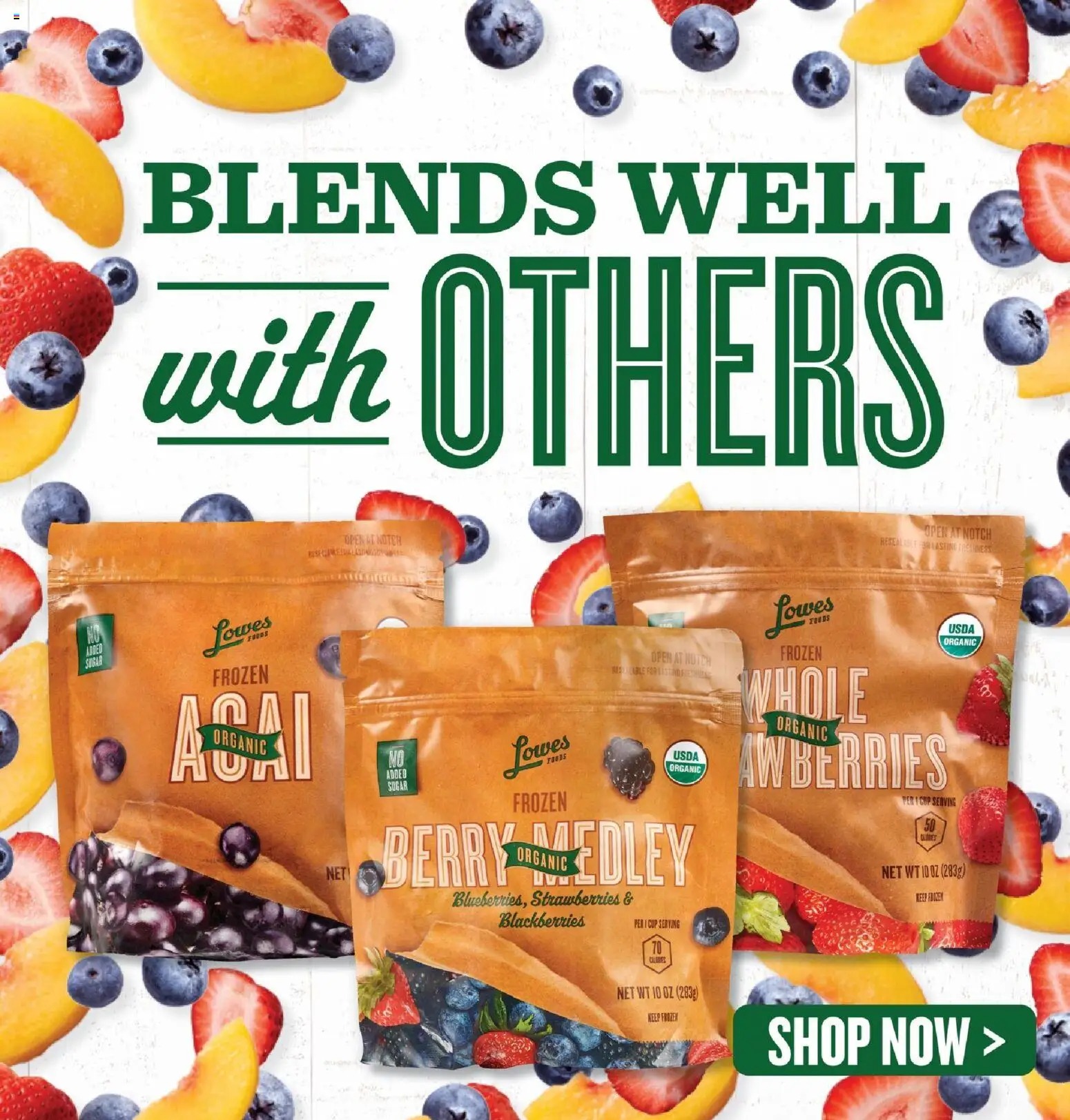 Lowes Foods Weekly Ad - valid from 09/30/2026 | Page: 6 | Products: Berries, Strawberries, Sugar