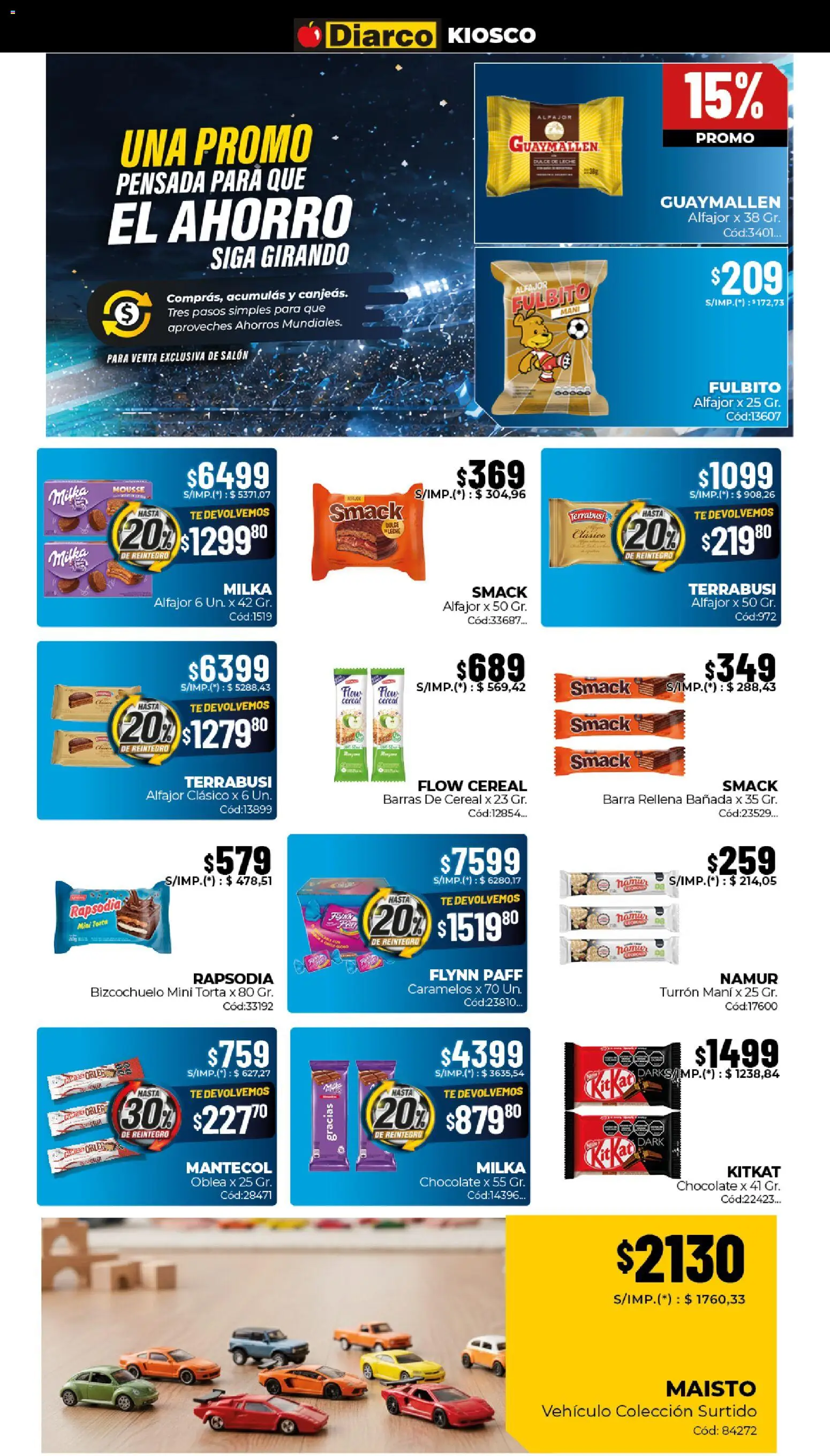 Diarco - Ahorros Mundiales │ válido desde el 22/06/2026 | Página: 6