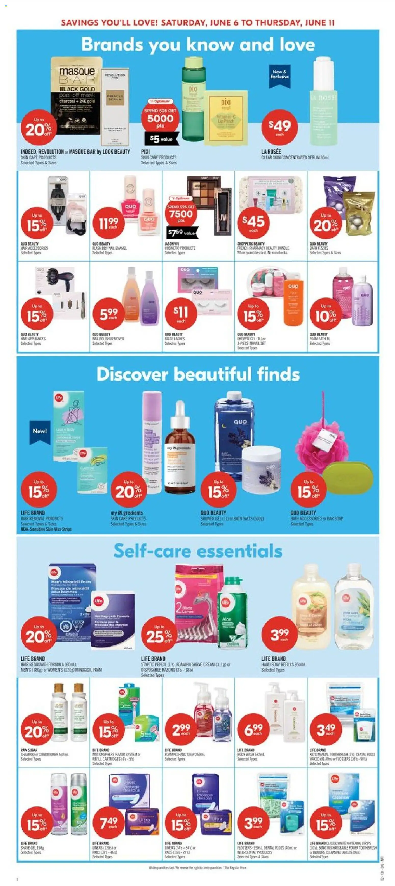 Shoppers flyer valid from 05.06.2026 | Page: 17 | Products: Cream, Nail polish, Shampoo, Soap