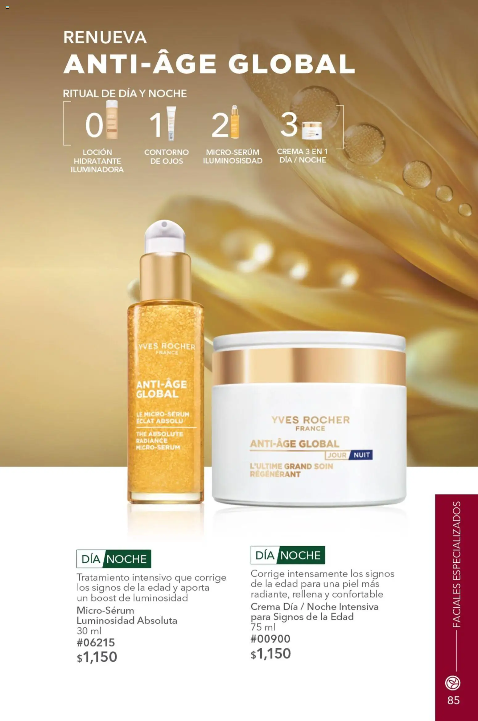 Nuevas ofertas de Yves Rocher válidas en toda la República Mexicana desde el 04/08/2026. ¡Encuentra las mejores ofertas en Yves Rocher campaña 11 2026! | Página: 89 | Productos: Crema, Contorno, Loción