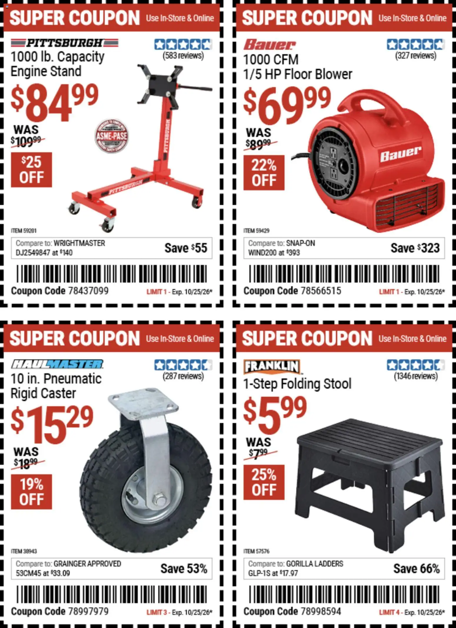 Harbor Freight Weekly Ad - valid from 10/12/2026 | Page: 13