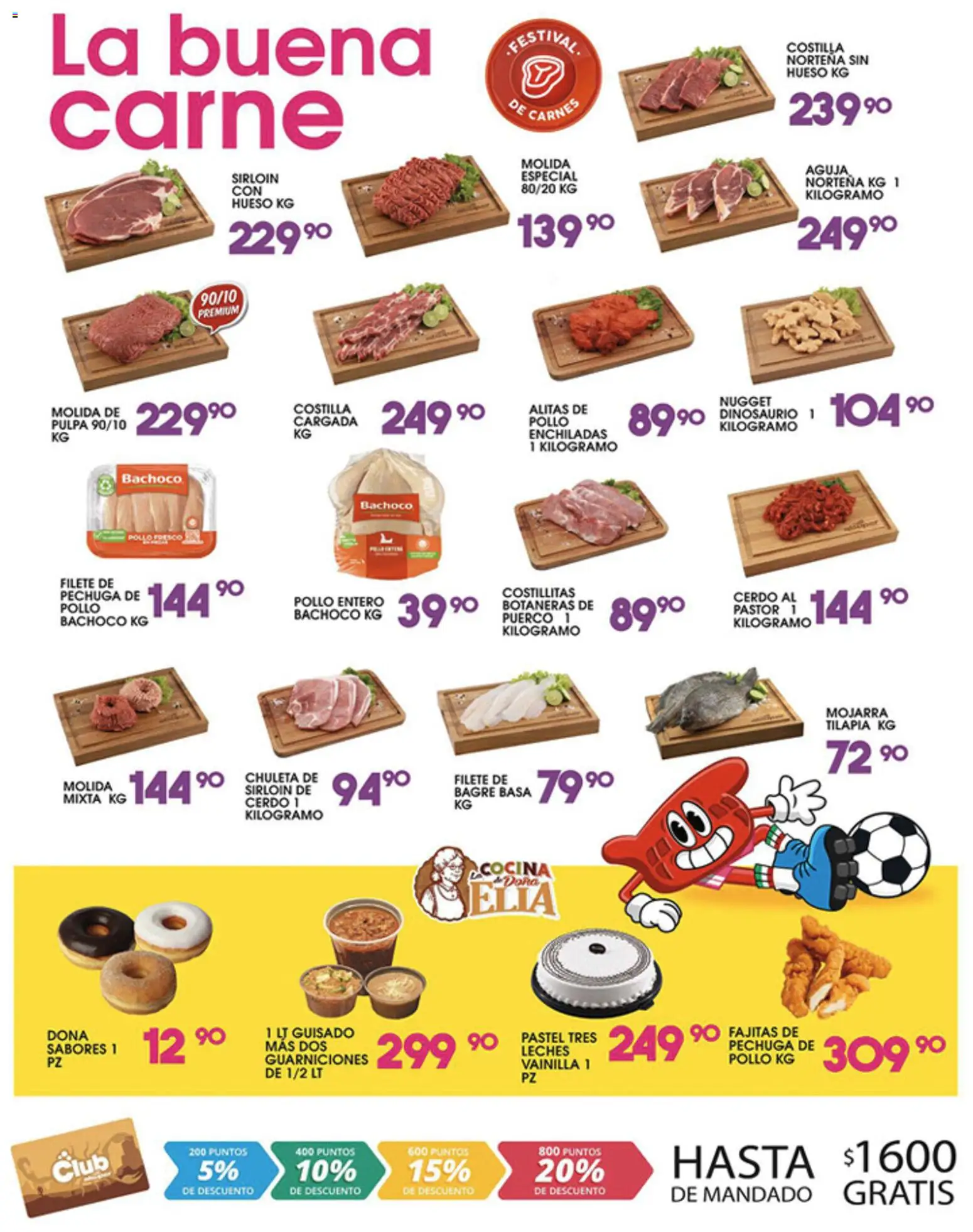 Nuevas ofertas de Alsuper válidas en toda la República Mexicana desde el 05.06.2026. ¡Encuentra las mejores ofertas en Alsuper folleto Durango! | Página: 2 | Productos: Pollo, Pastel, Cerdo, Cocina