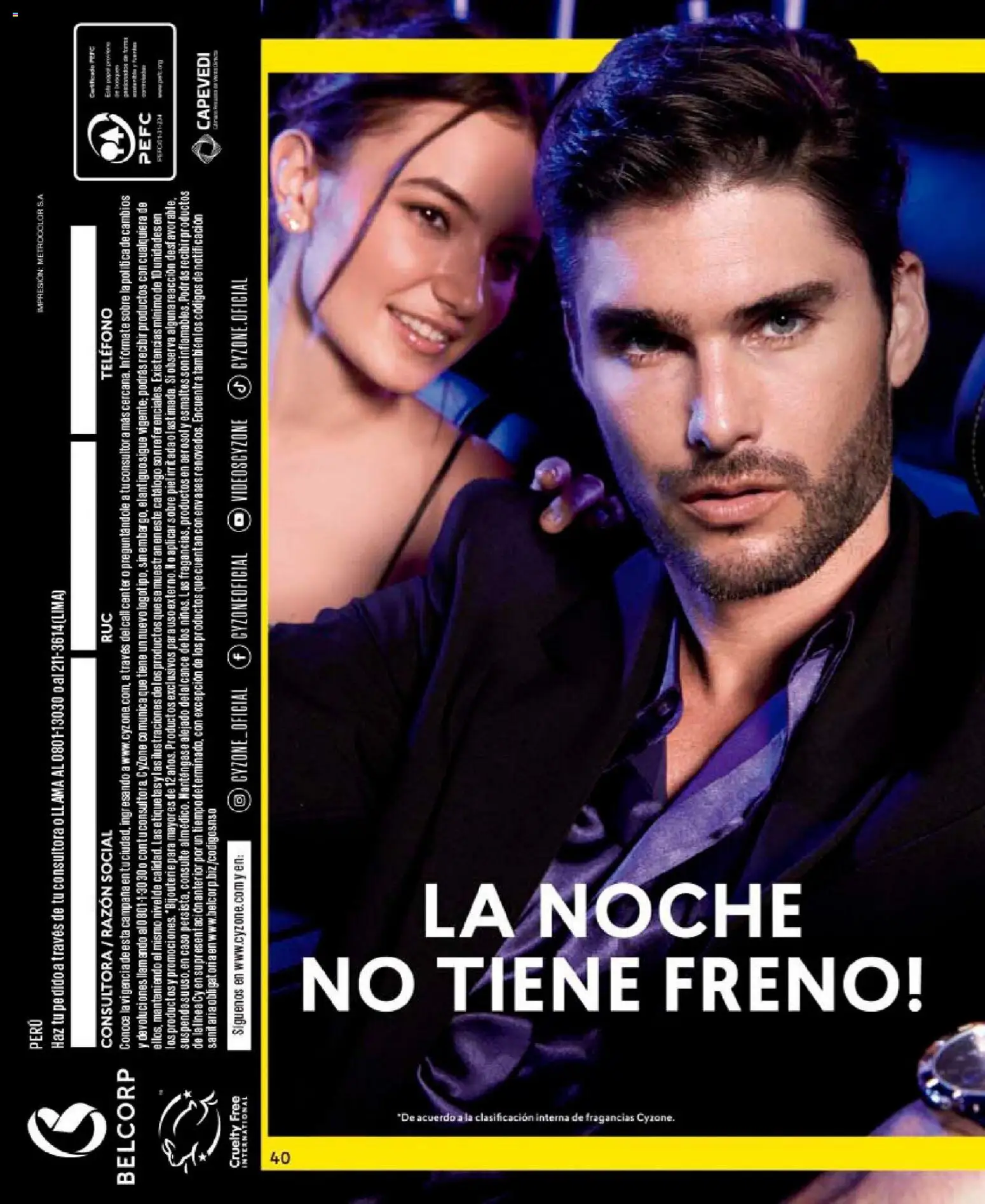 Catálogo CyZone válido desde 11/07/2026 | Página: 40 | Productos: Teléfono