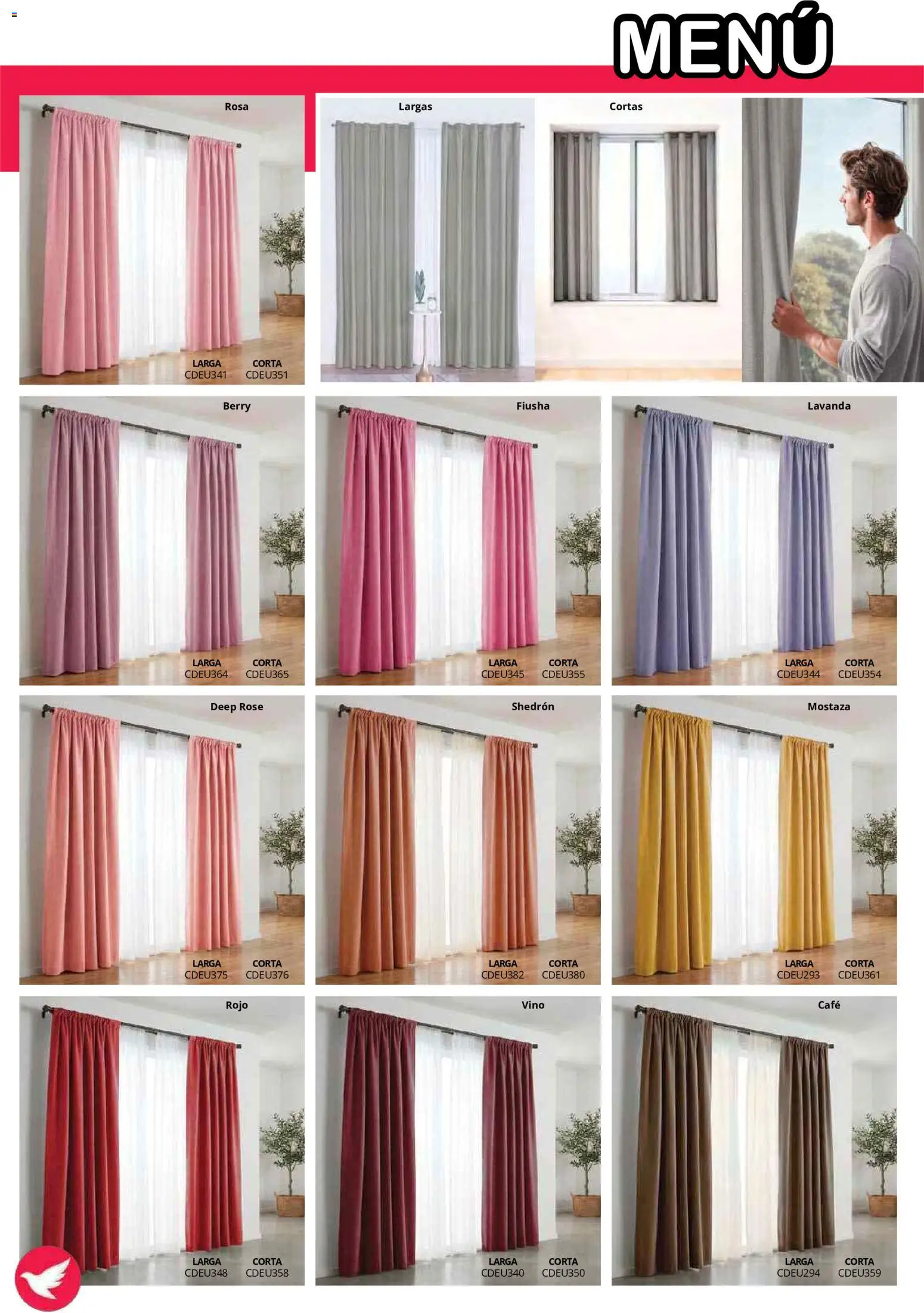 Nuevas ofertas de Colchas Concord válidas en toda la República Mexicana desde el 01/08/2026. ¡Encuentra las mejores ofertas en Colchas Concord catálogo! | Página: 172 | Productos: Cortinas