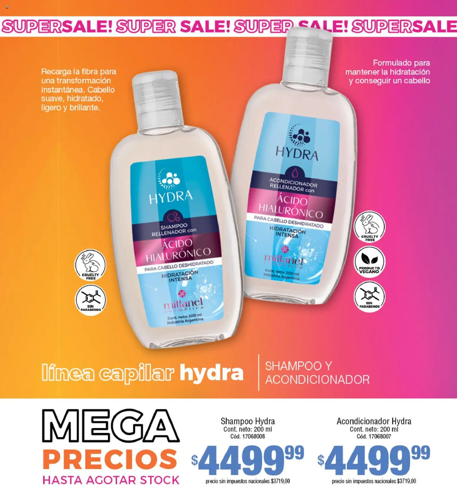 Millanel - Catálogo │ válido desde el 25.05.2026 | Página: 113 | Productos: Shampoo, Acondicionador