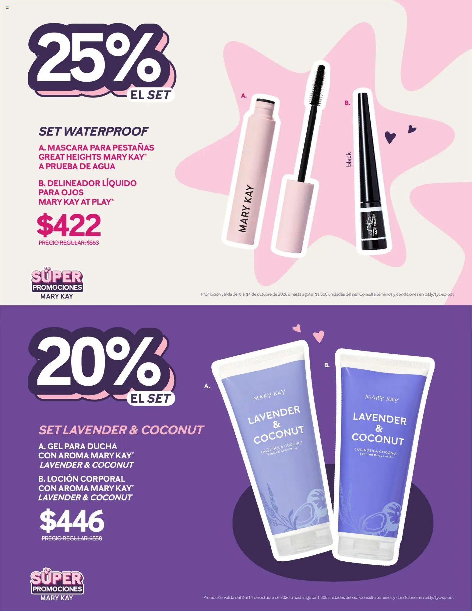 Nuevas ofertas de Mary Kay válidas en toda la República Mexicana desde el 08/10/2026. ¡Encuentra las mejores ofertas en Mary Kay catálogo Super promociones! | Página: 2
