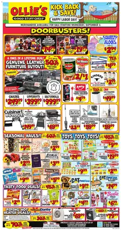 Preview of Ollie's weekly ads valid from 09/02/2026