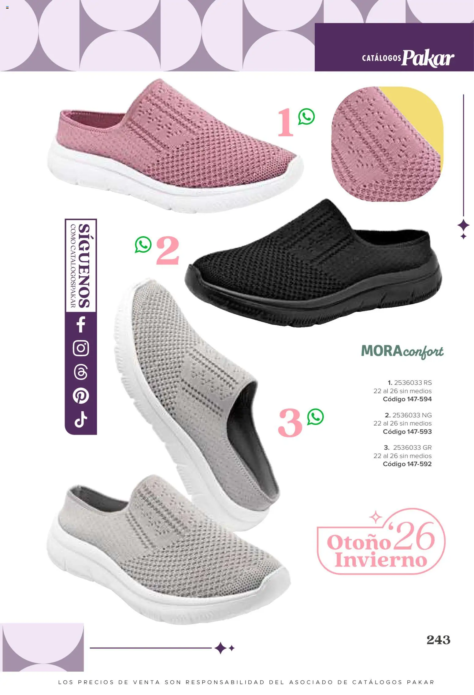 Nuevas ofertas de SC Pakar válidas en toda la República Mexicana desde el 31/07/2026. ¡Encuentra las mejores ofertas en SC Pakar catálogo Mujer! | Página: 243