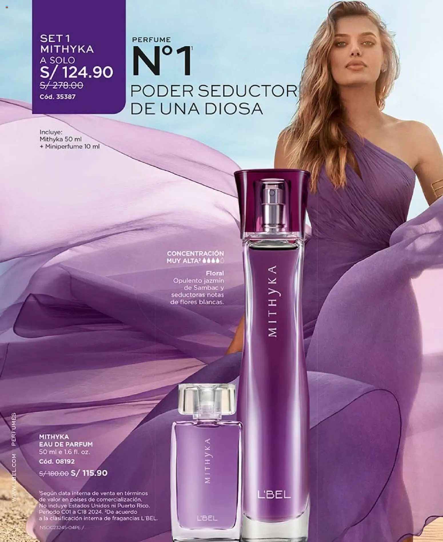 Catálogo L'Bel válido desde 11/07/2026 | Página: 72 | Productos: Perfumes, Flores, Perfume