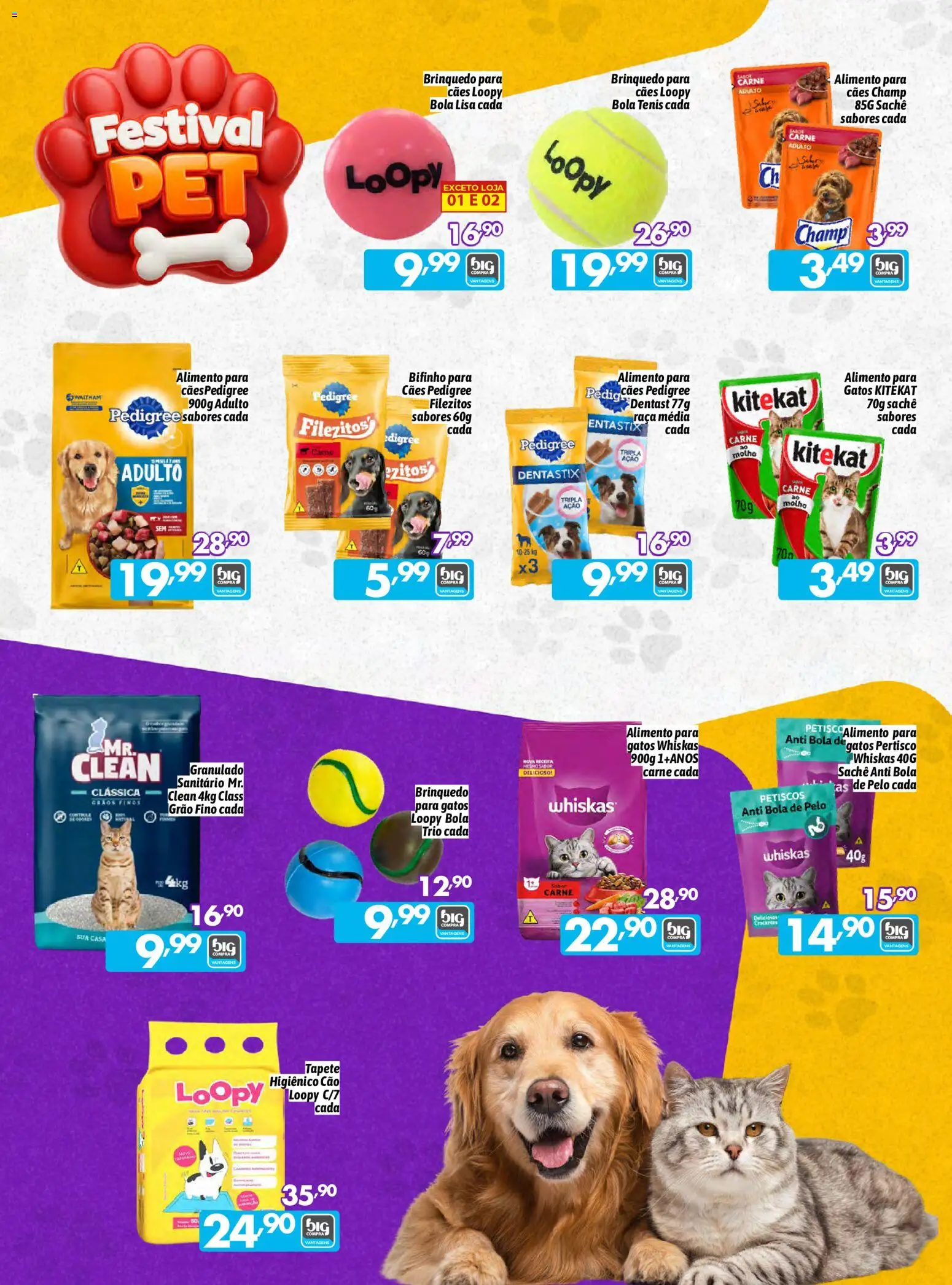 Big Compra Folheto - válido de 05/09/2026 | Página: 14 | Produtos: Tapete, Carne, Tênis, Granulado