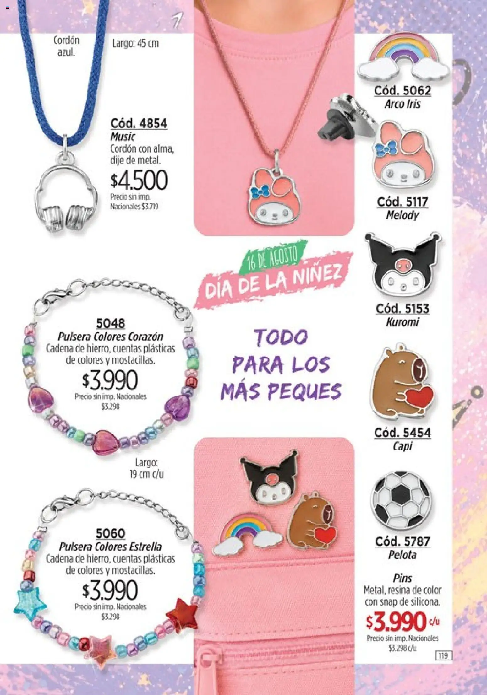 Amodil - Campaña 11 │ válido desde el 01.07.2026 | Página: 119 | Productos: Pulsera, Dije, Cadena, Pelota